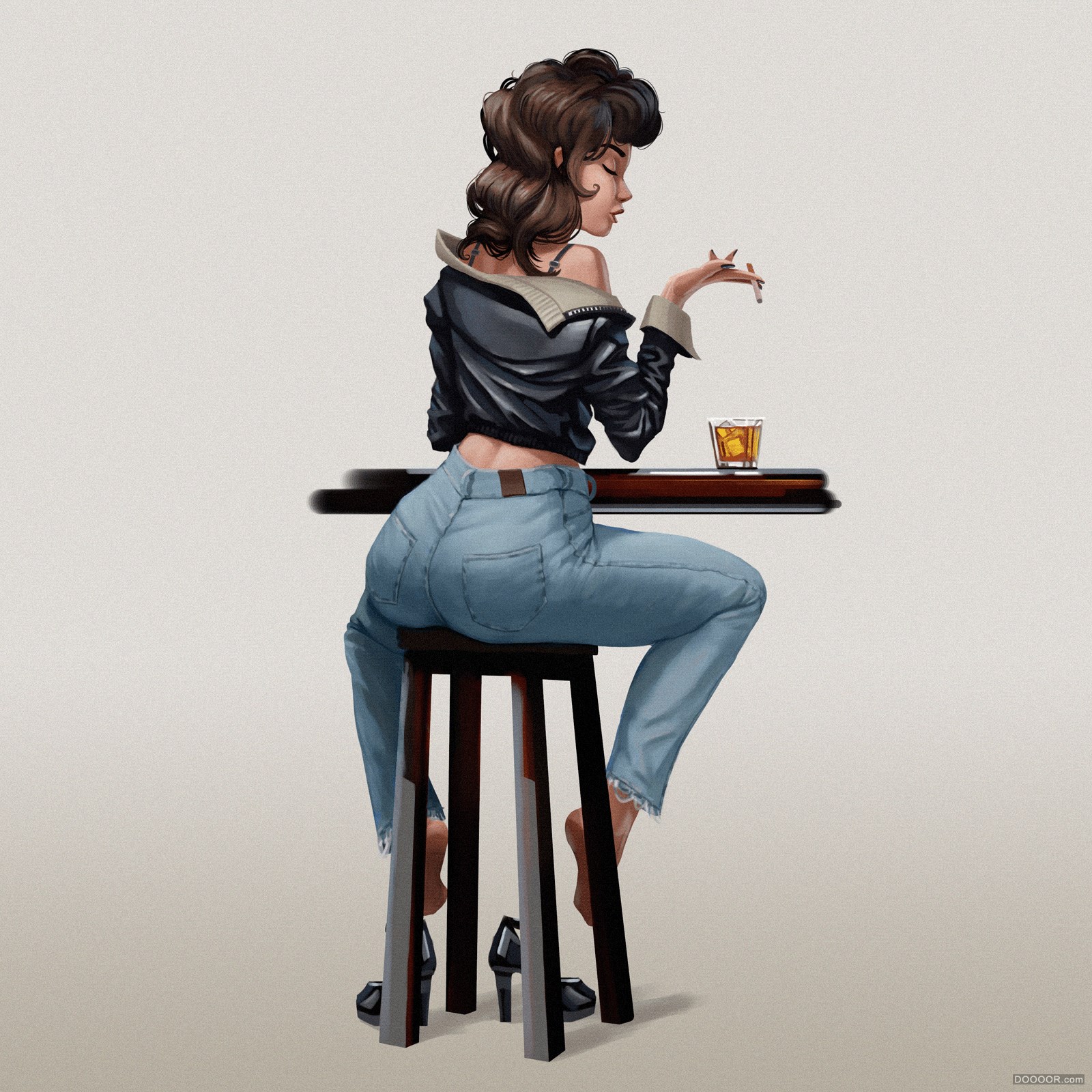 俄罗斯Andrey Chumak 2D游戏插画艺术家美女手绘作品 [13P] 1.jpg