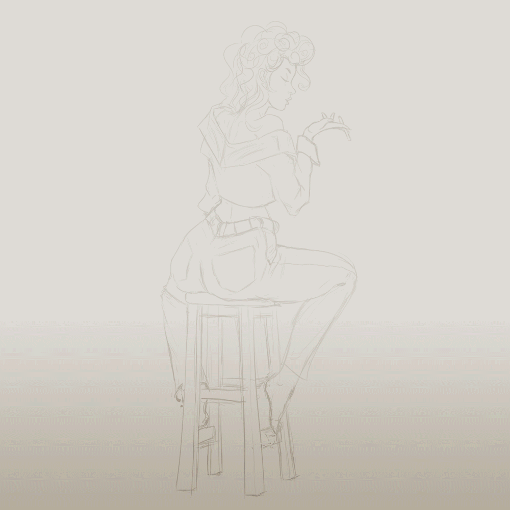 俄罗斯Andrey Chumak 2D游戏插画艺术家美女手绘作品 [13P] 2.gif