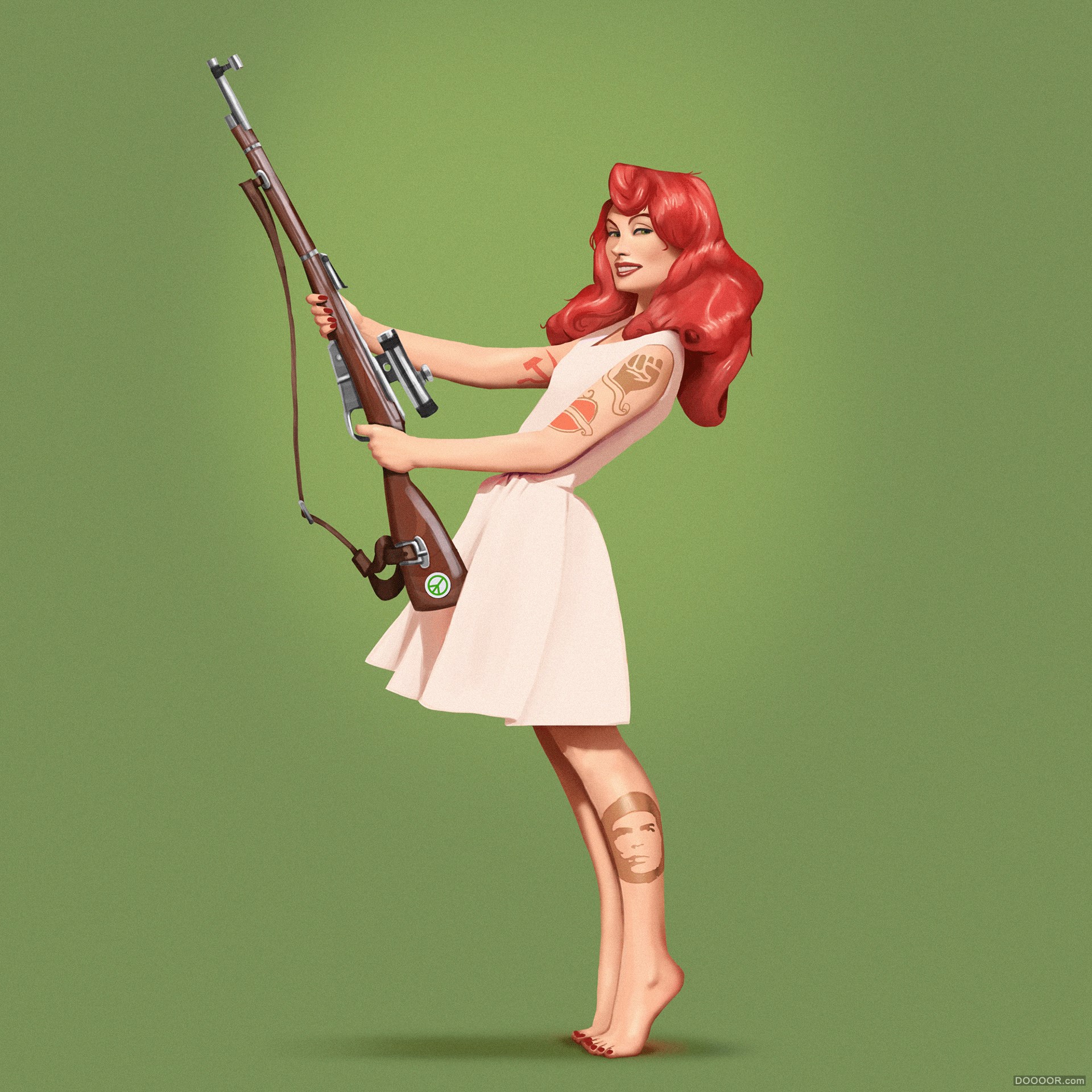 俄罗斯Andrey Chumak 2D游戏插画艺术家美女手绘作品 [13P] 5.jpg