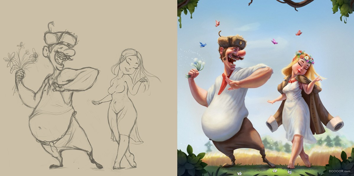 俄罗斯Andrey Chumak 2D游戏插画艺术家美女手绘作品 [13P] 10.jpg