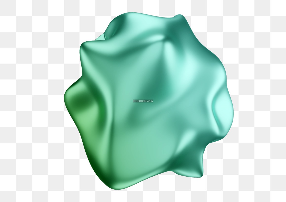 02175_绿色液体金属表面散发着金属光泽免抠PNG素材.jpg