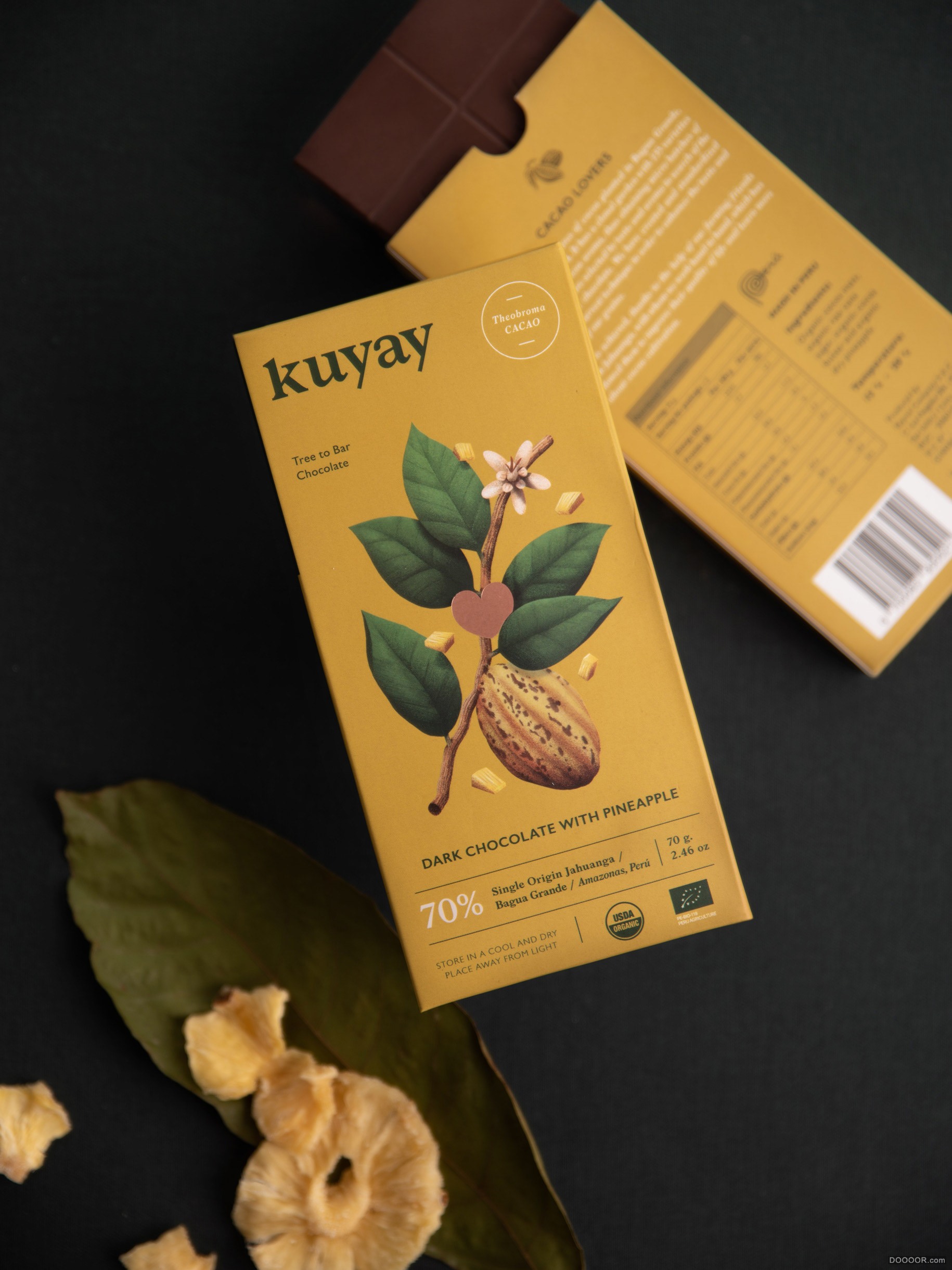 KUYAY可可豆巧克力品牌包装设计欣赏-秘鲁Fibra · Branding &amp; Packaging [10P] (4).jp.jpg