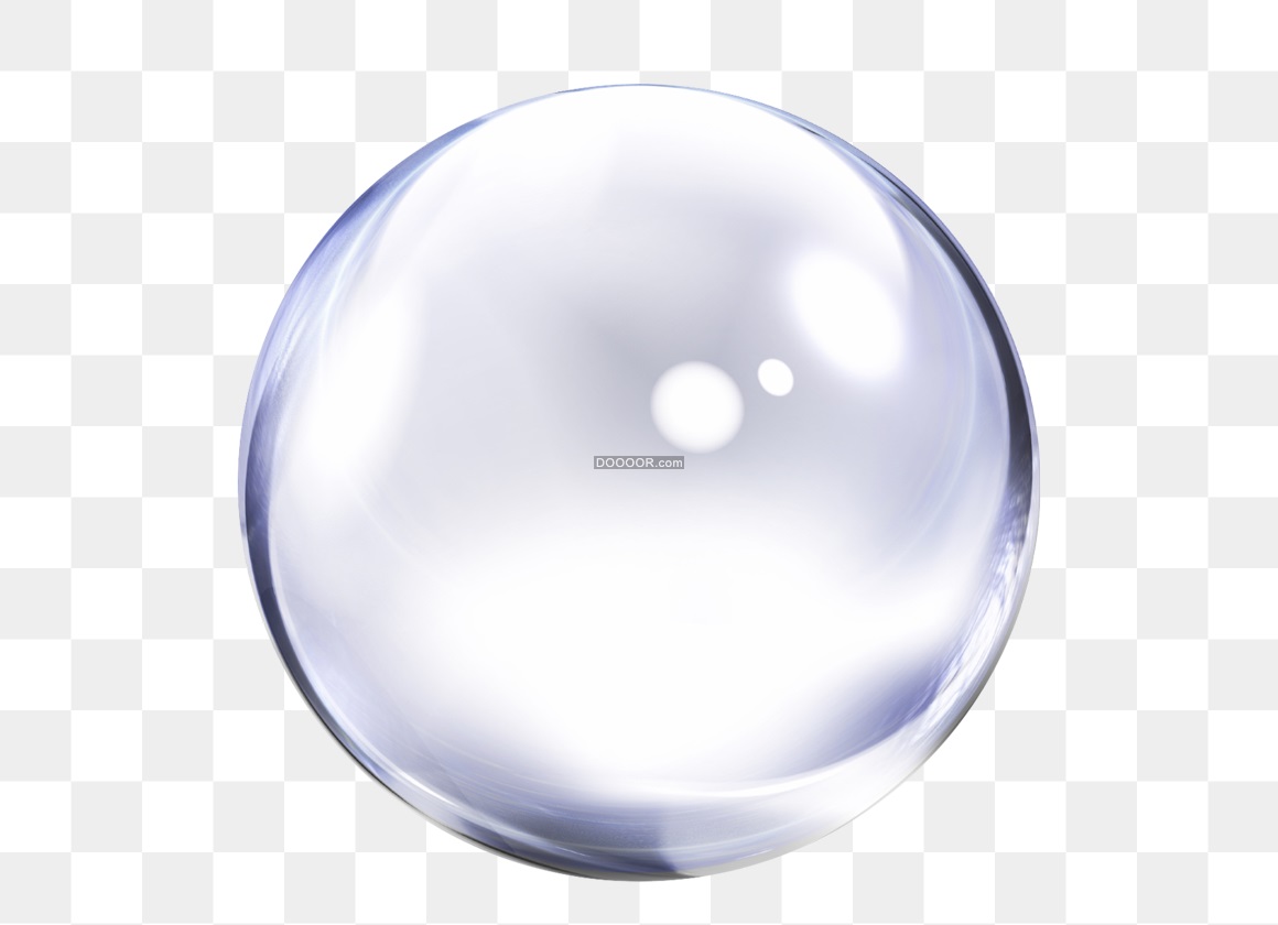 淡青色的透明水晶球高清png素材 手机版 Powered By Discuz