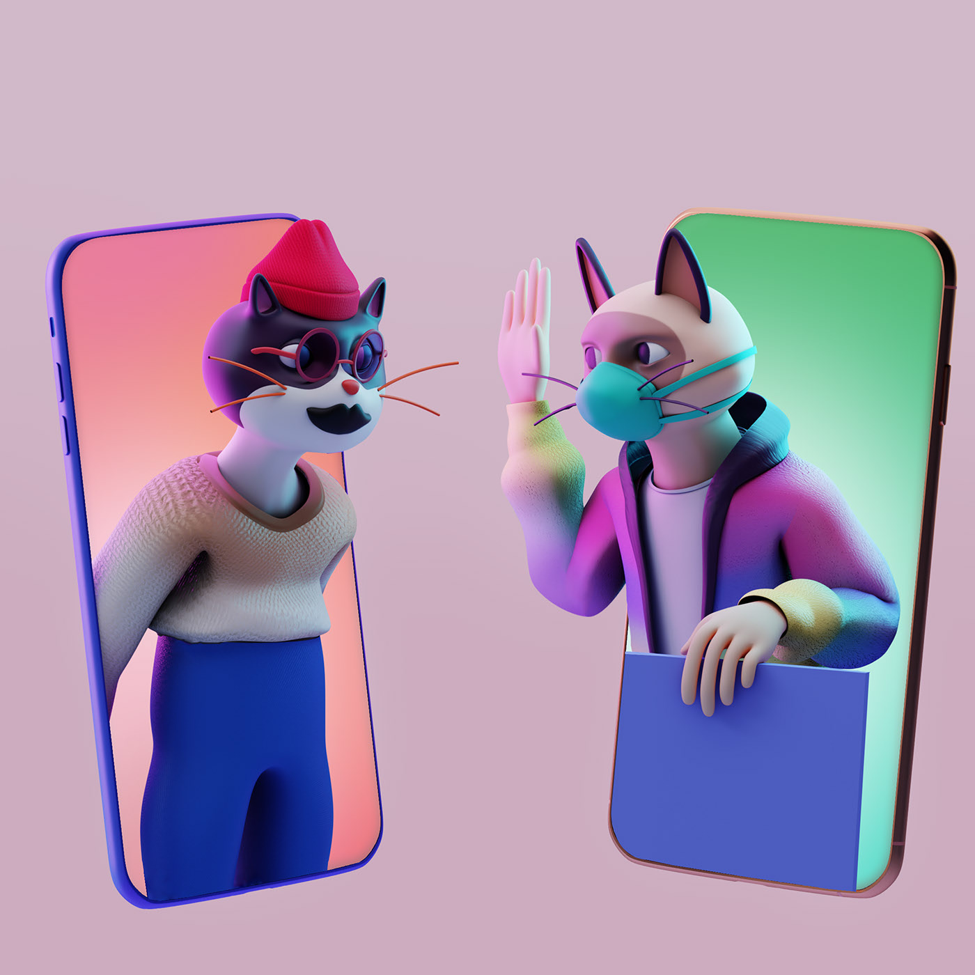 狮子座夏目鱼插图2d和3d (7).jpg