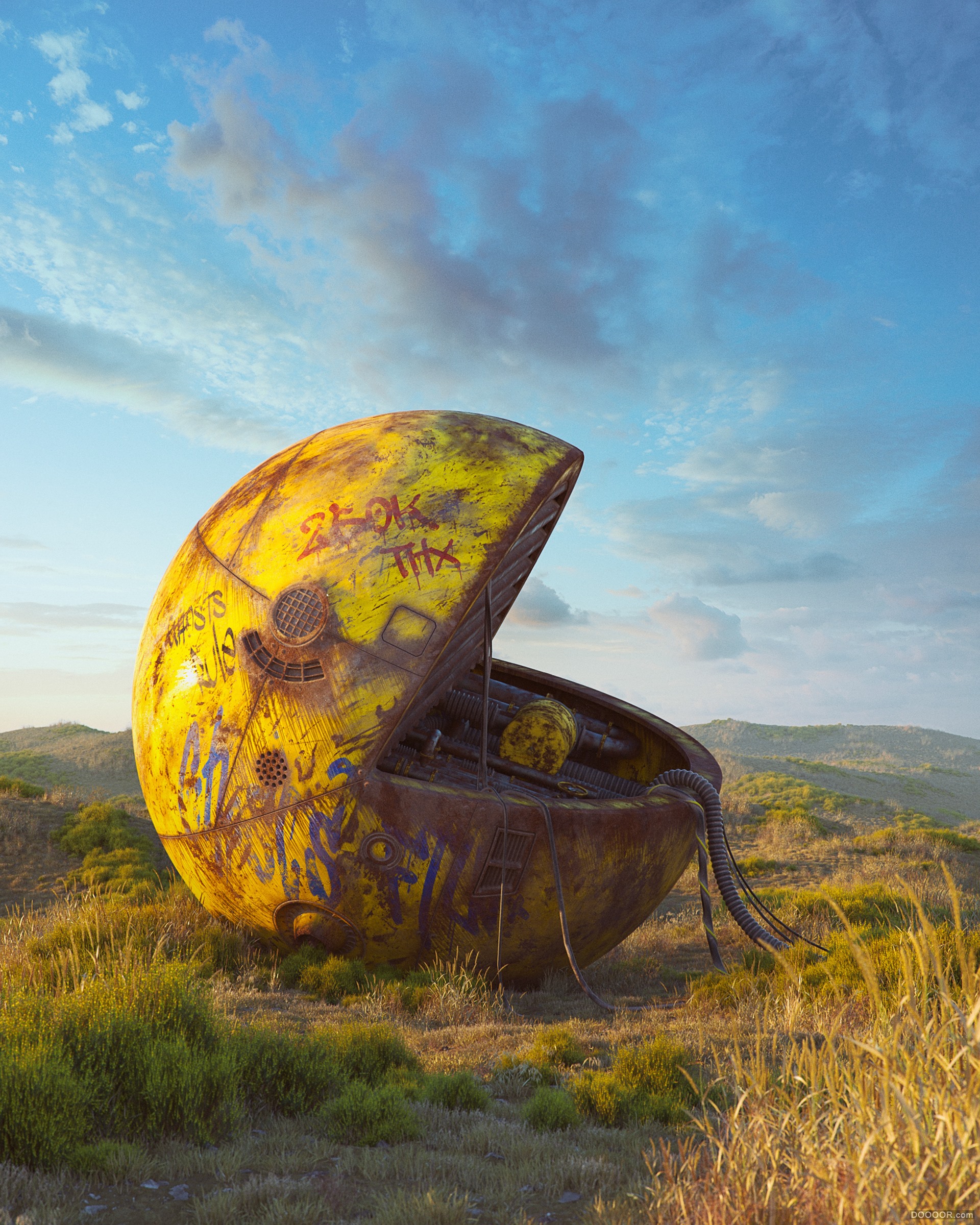 反乌托邦流行文化卡通废墟-捷克共和国Filip Hodas [17P] (2).jpg
