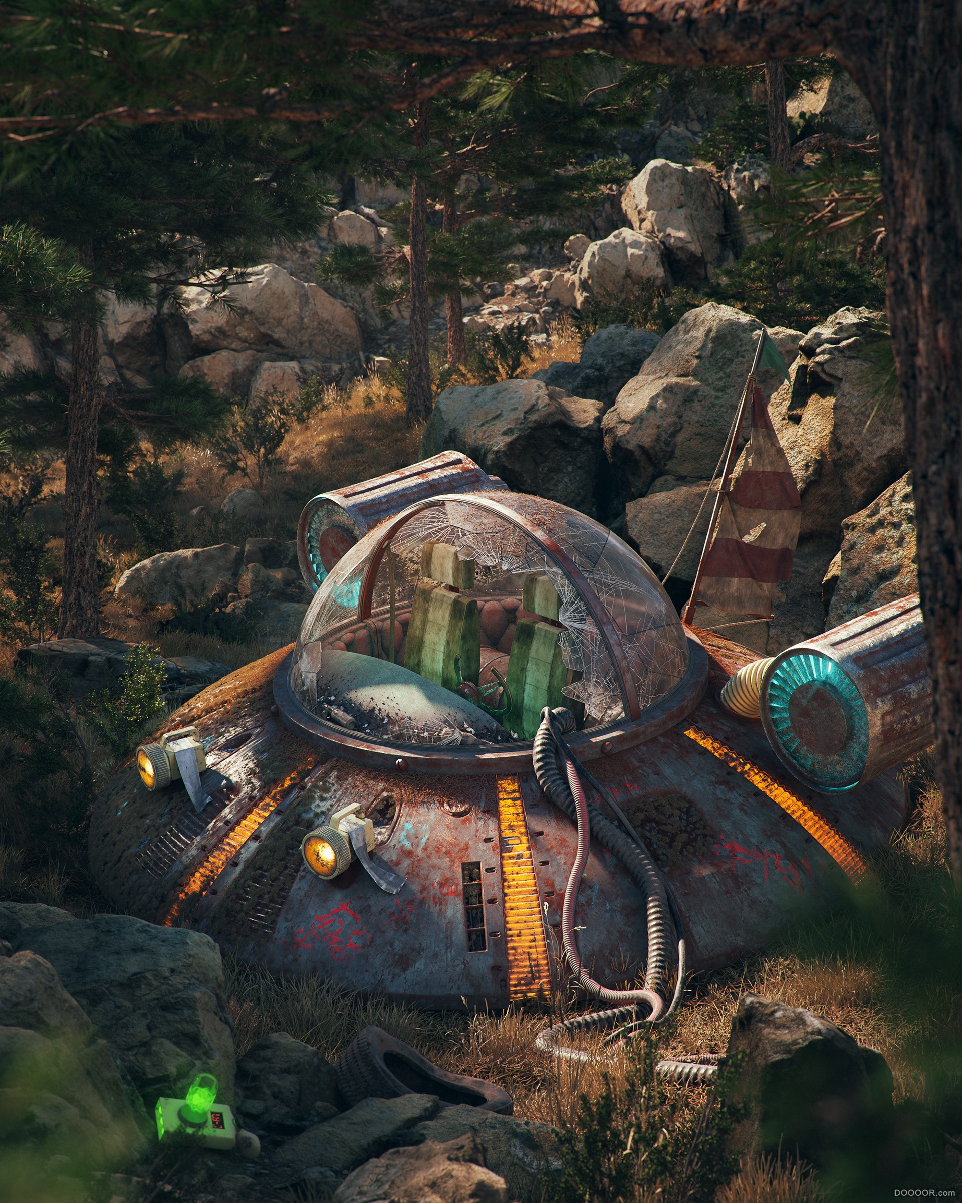 反乌托邦流行文化卡通废墟-捷克共和国Filip Hodas [17P] (12).jpg
