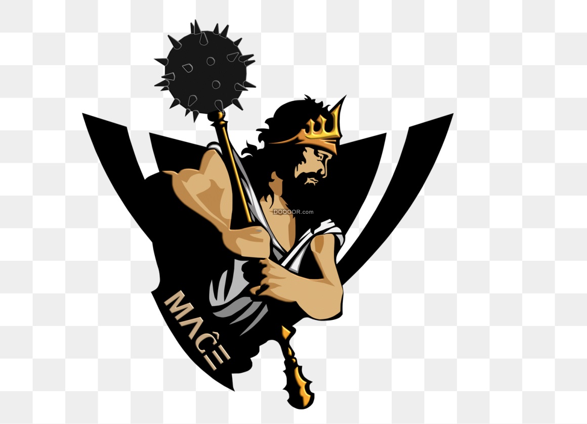 02933_一个人拿着一把铁锤武器logo设计免抠PNG素材.jpg