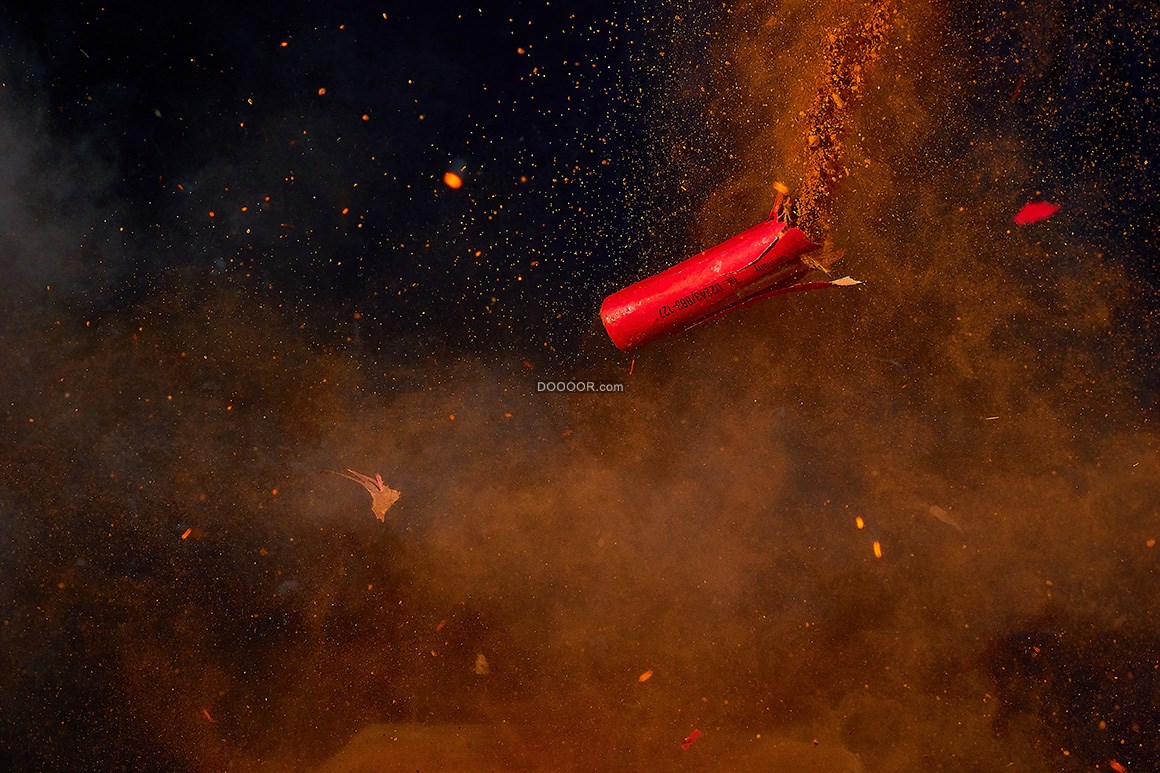战场炮火爆炸特效动画素材-livekong来悟空素材