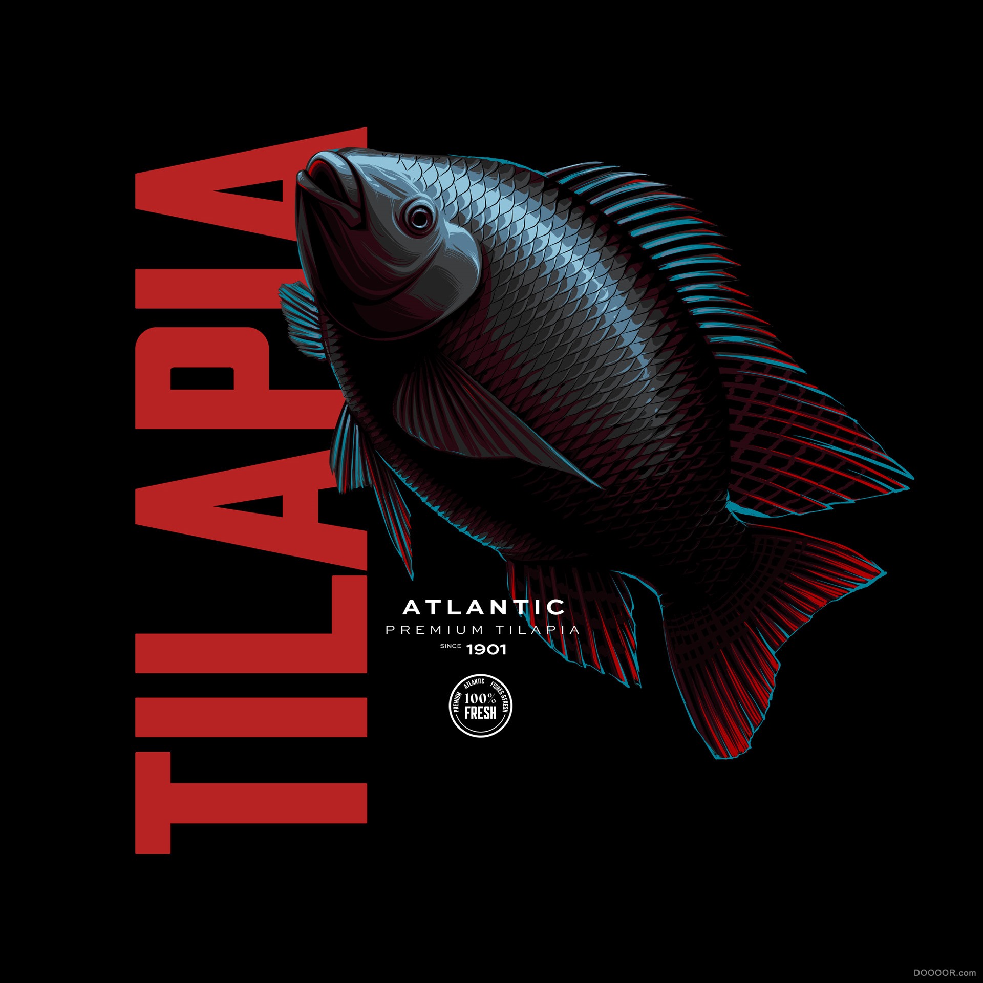 ATLANTIC大西洋之鱼手绘风格食品包装设计-以色列Fuzion ® [18P] 6.jpg