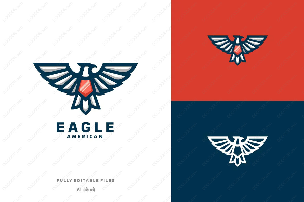 00124_美国风格吉祥物动物LOGO模板矢量AI&amp;EPS素材.jpg