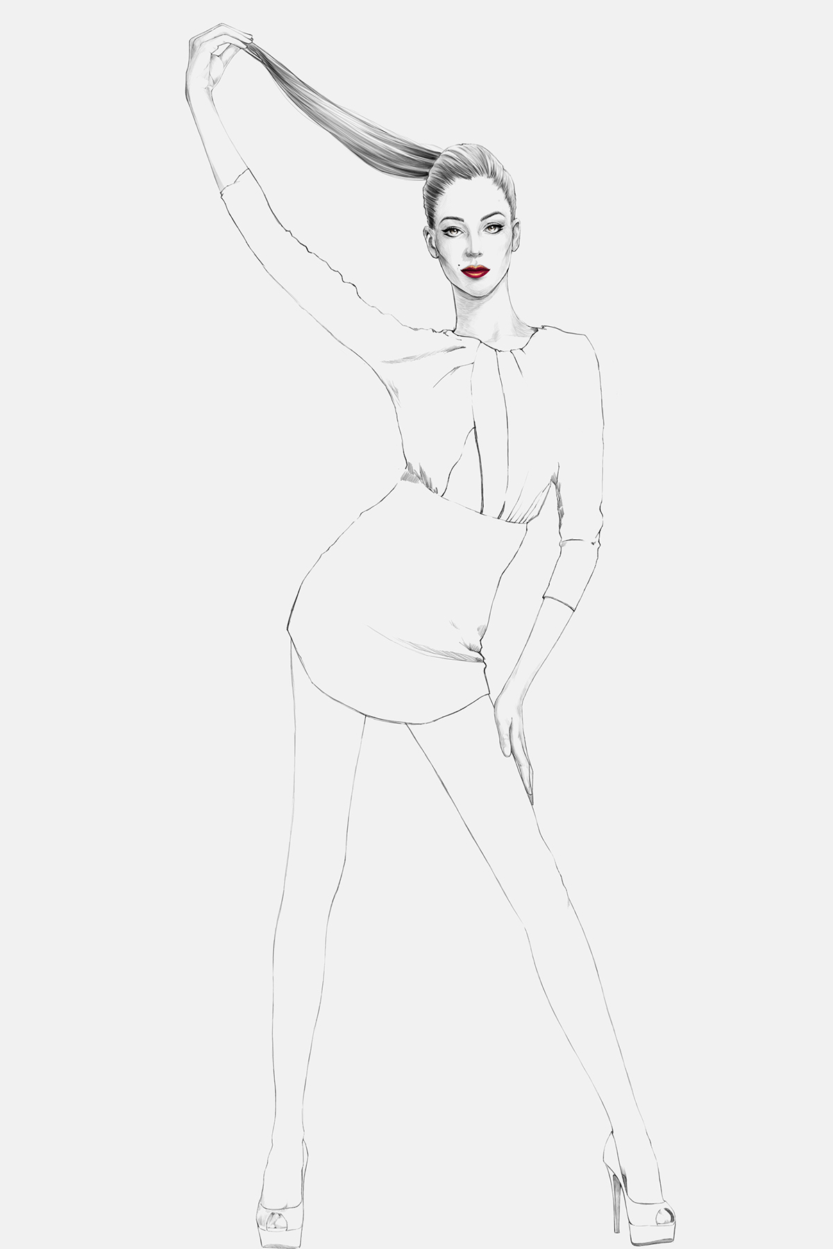 手绘插画美女角色  (9).jpg