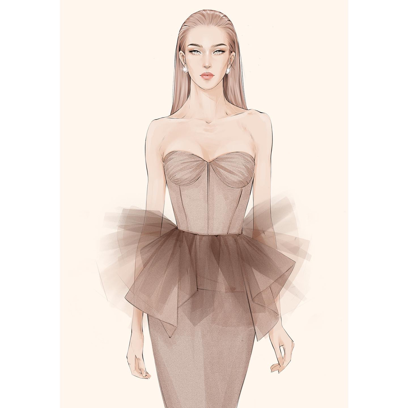 手绘插画美女角色  (13).jpg