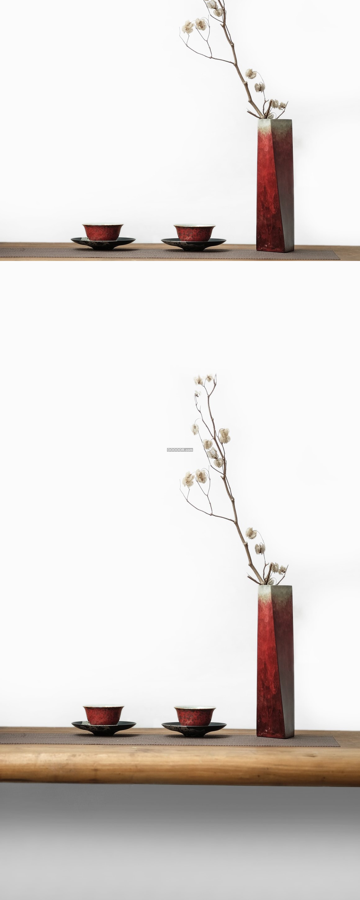 06853_插花艺术作品高雅梅花茶杯品茗中国茶文化.jpg