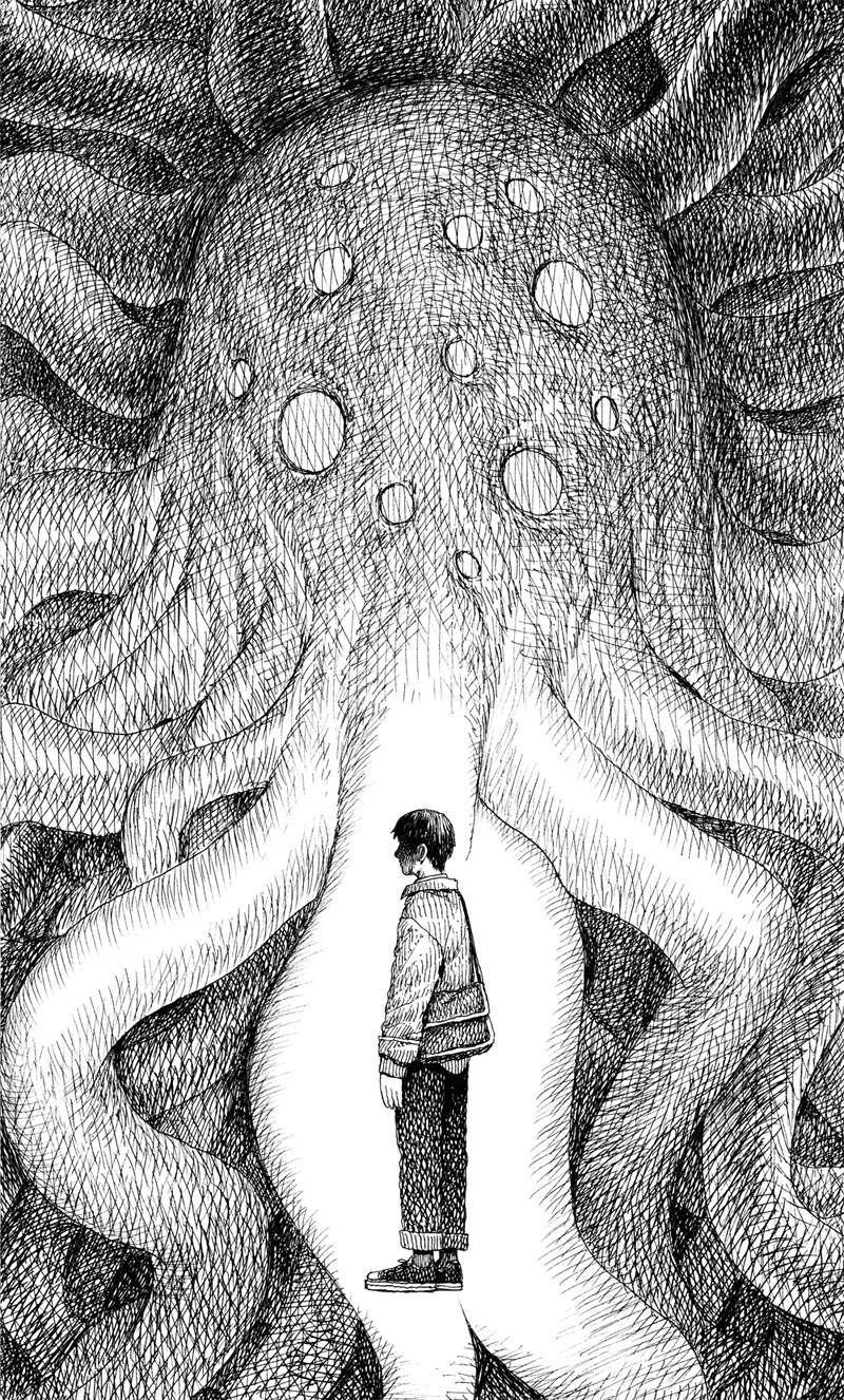 暗黑板绘插画合集欣赏 (2).jpg