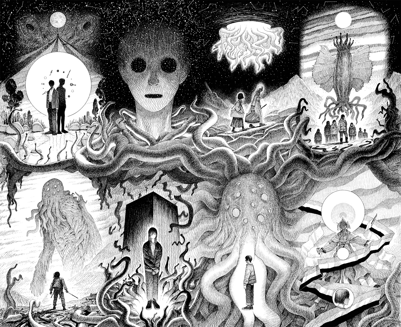 暗黑板绘插画合集欣赏 (29).jpg