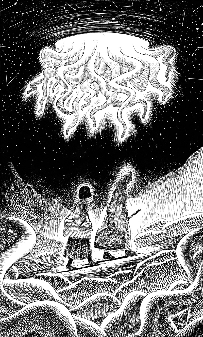 暗黑板绘插画合集欣赏 (32).jpg