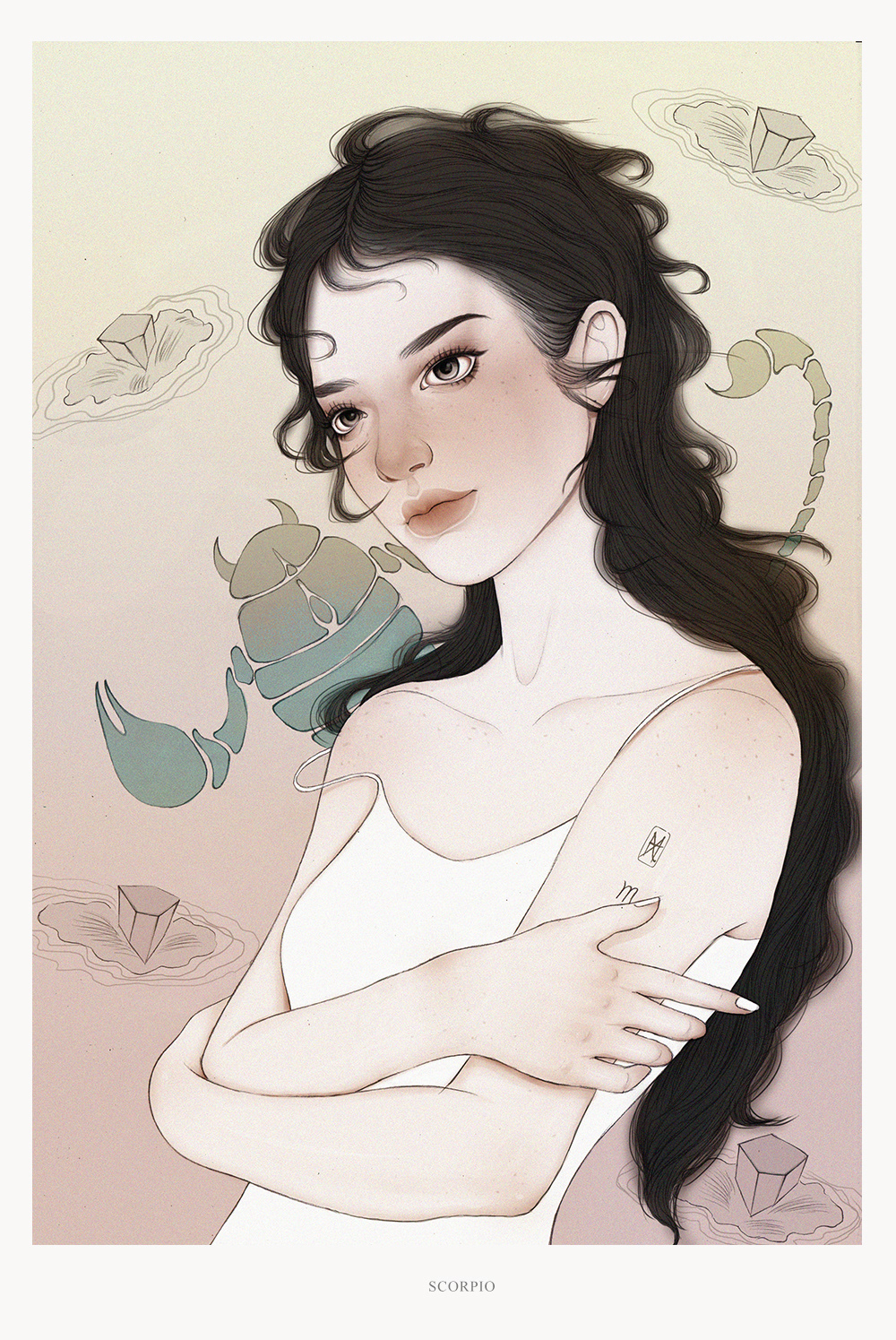 美女素描插画欣赏 (15).jpg