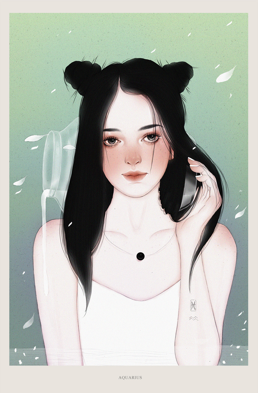 美女素描插画欣赏 (18).jpg