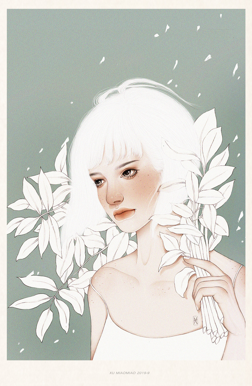 美女素描插画欣赏 (25).jpg