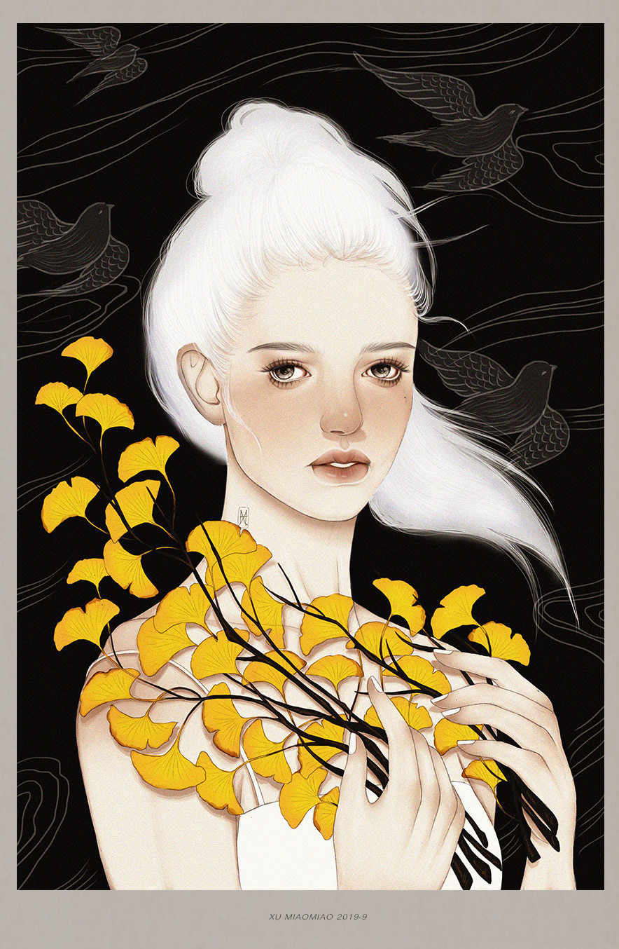 美女素描插画欣赏 (31).jpg