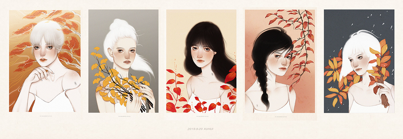 美女素描插画欣赏 (32).jpg