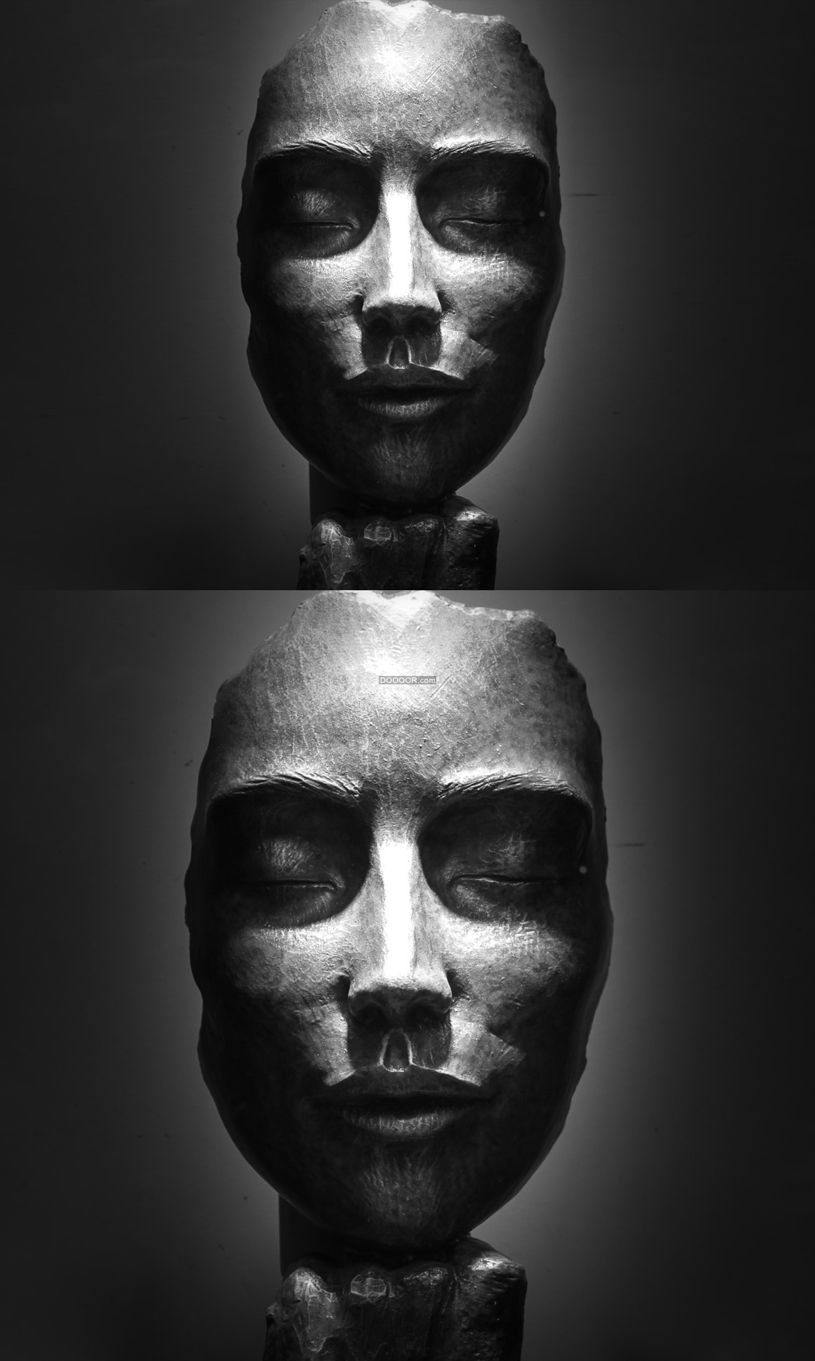 08144_三维立体头像金属光泽科学技术3D打印技术栩栩如生.jpg