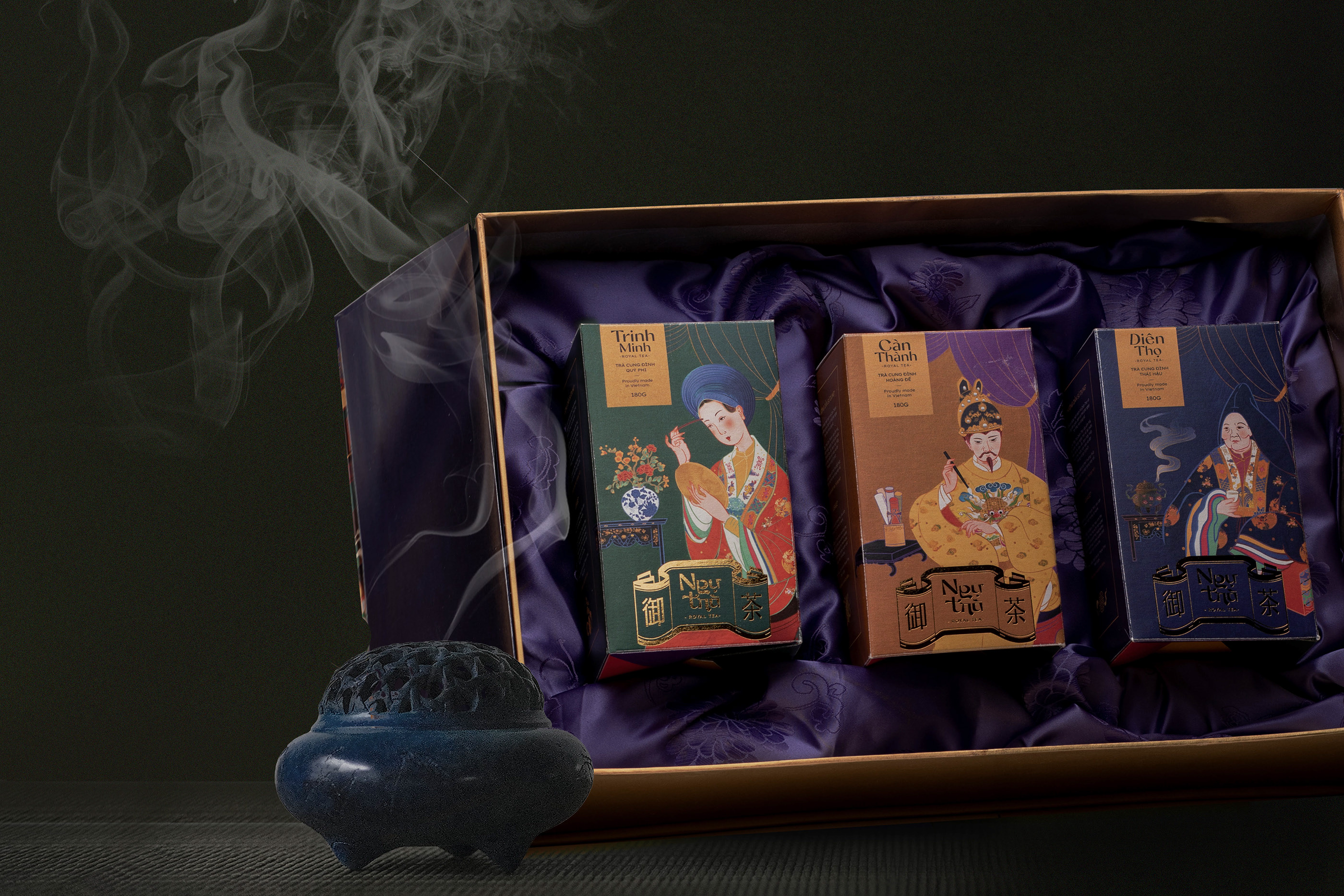 品牌色彩插图主要项目包装茶叶传统越南NGỰtr‘s皇家茶-08.jpg