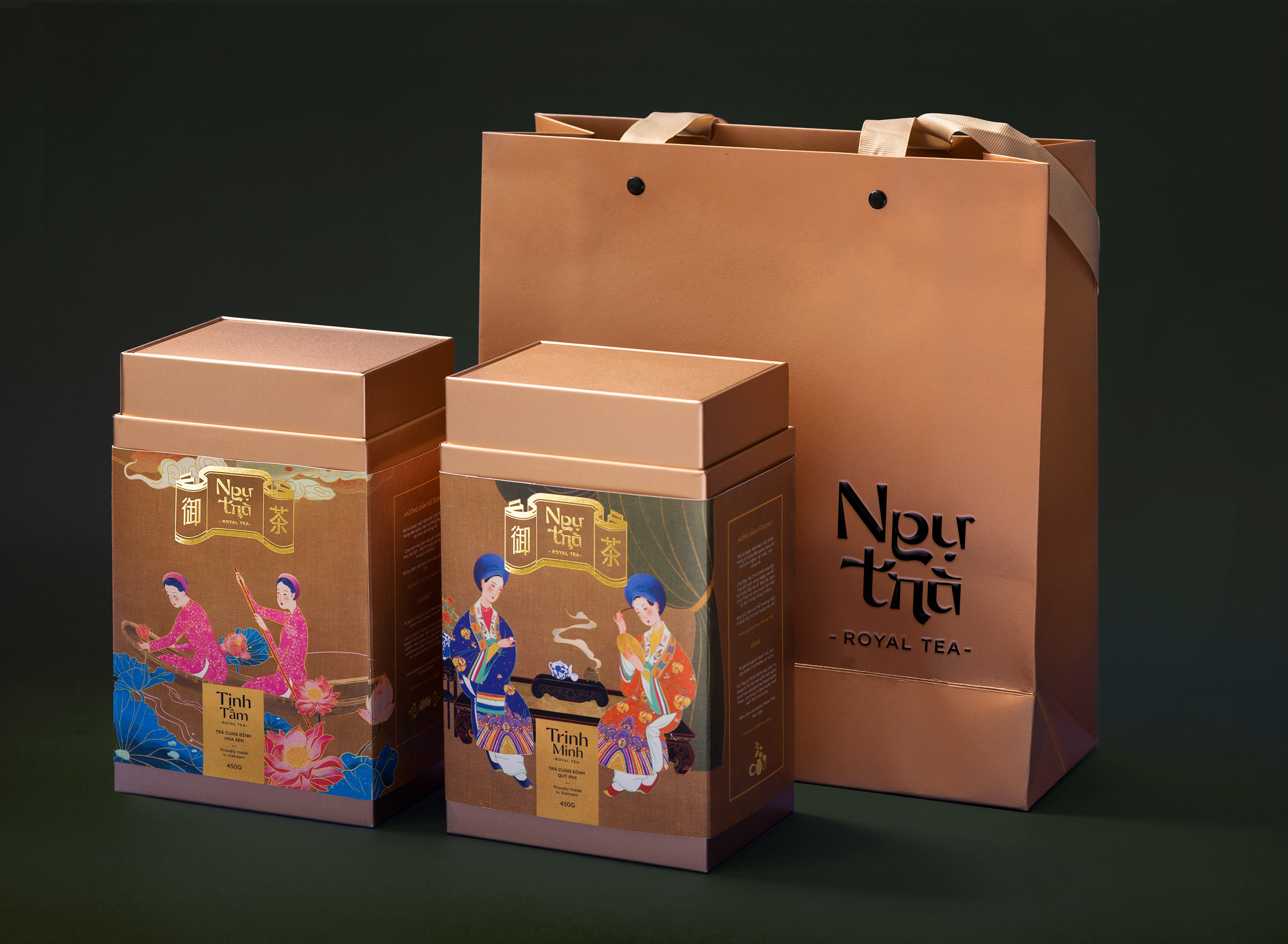 品牌色彩插图主要项目包装茶叶传统越南NGỰtr‘s皇家茶-09.jpg