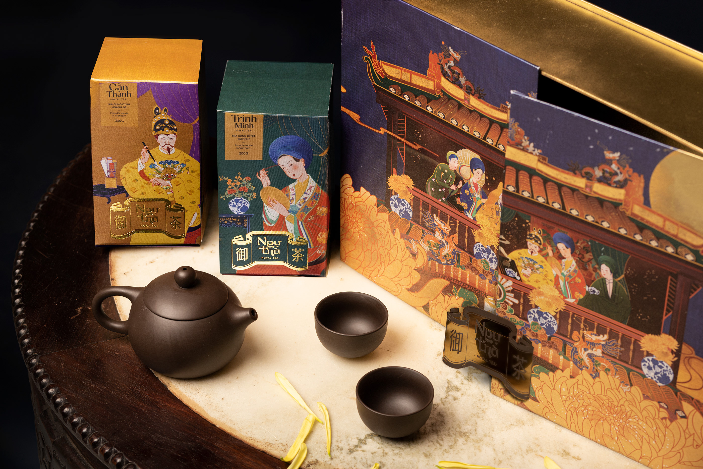 品牌色彩插图主要项目包装茶叶传统越南NGỰtr‘s皇家茶-14.jpg