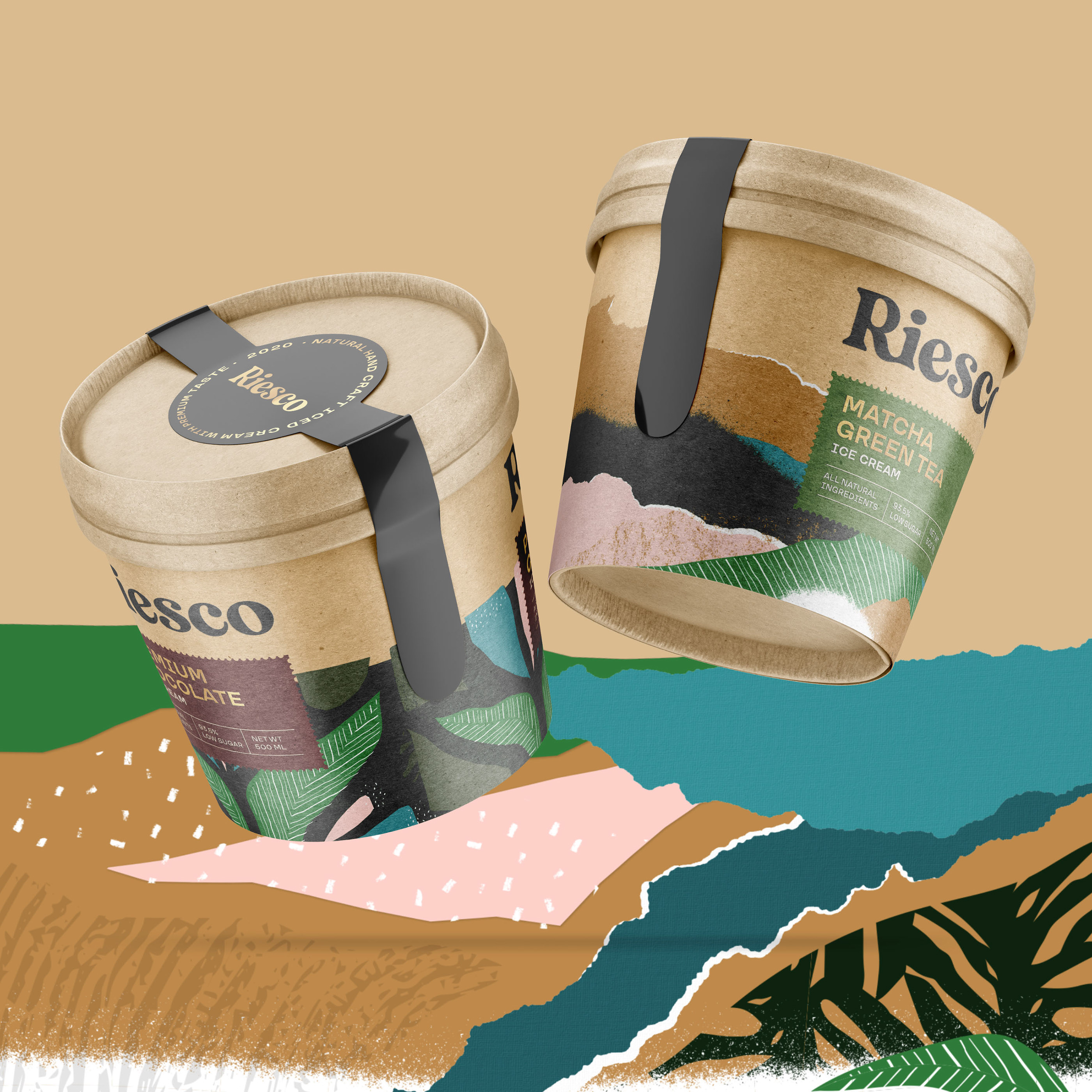Riesco Ice Cream  Sustainable Packaging Design on Behance-4.jpg
