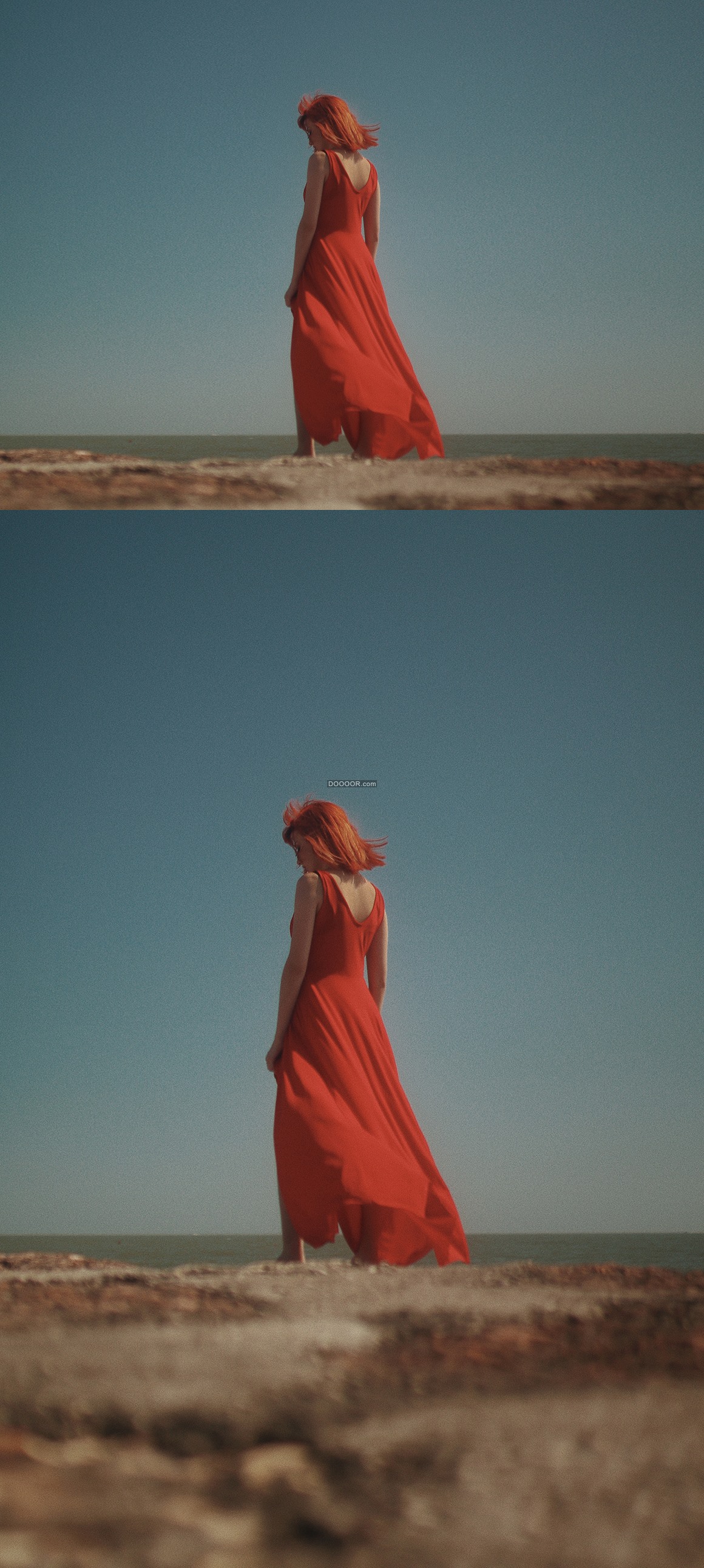 【优雅飘逸的红裙子摄影图片】人像摄影_太平洋电脑网摄影部落