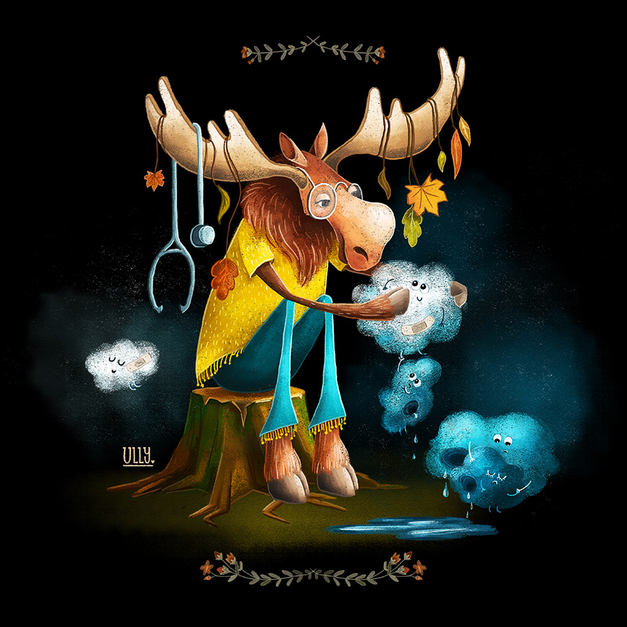 Animals of MAGIC FOREST on Behance-7.jpg