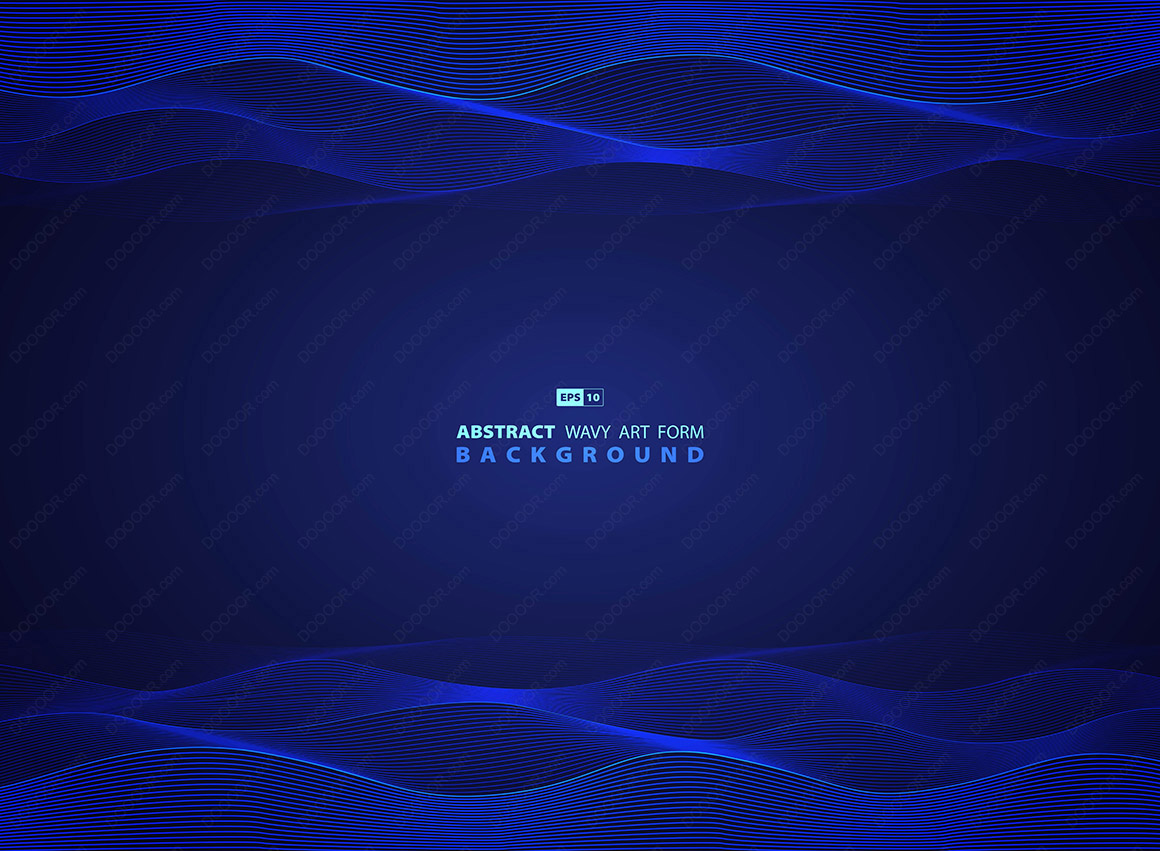 00579_现代艺术品的蓝色技术波浪设计波浪线起伏不定矢量素材.jpg