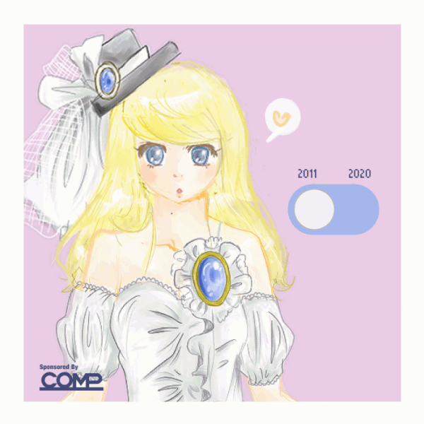 动画动画角色可爱时尚女孩插画Kawaii粉红色-24.gif