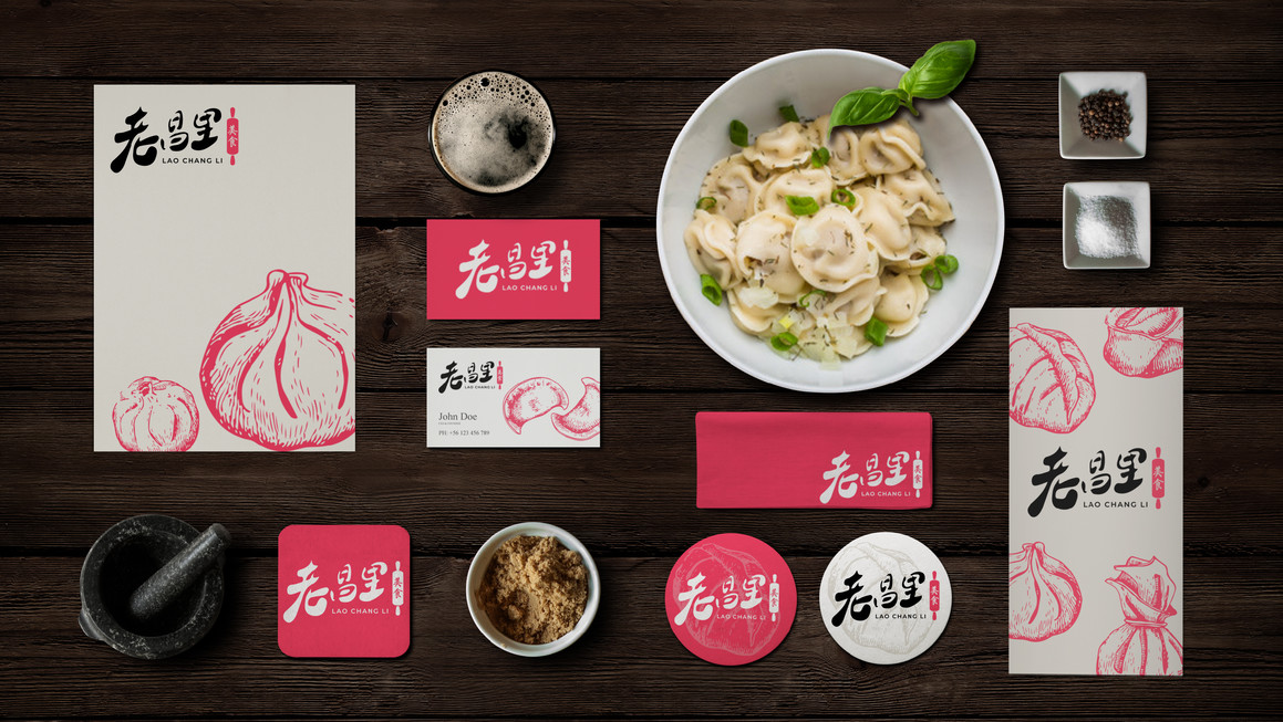 老昌里餐饮连锁品牌视觉形象设计｜摩尼视觉原创