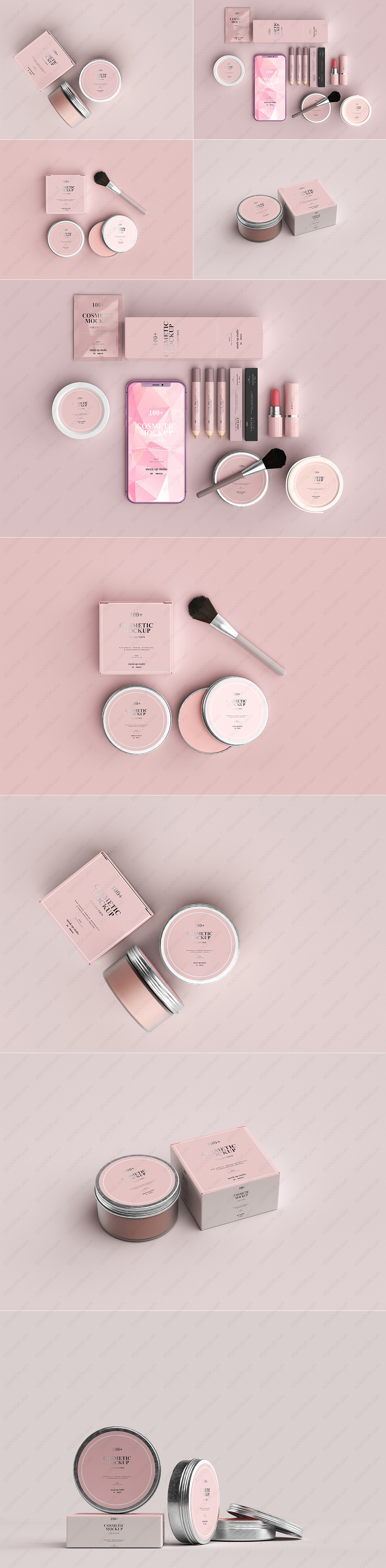 05070-5视角流行化妆品粉色系包装组合样机PSD模板.jpg