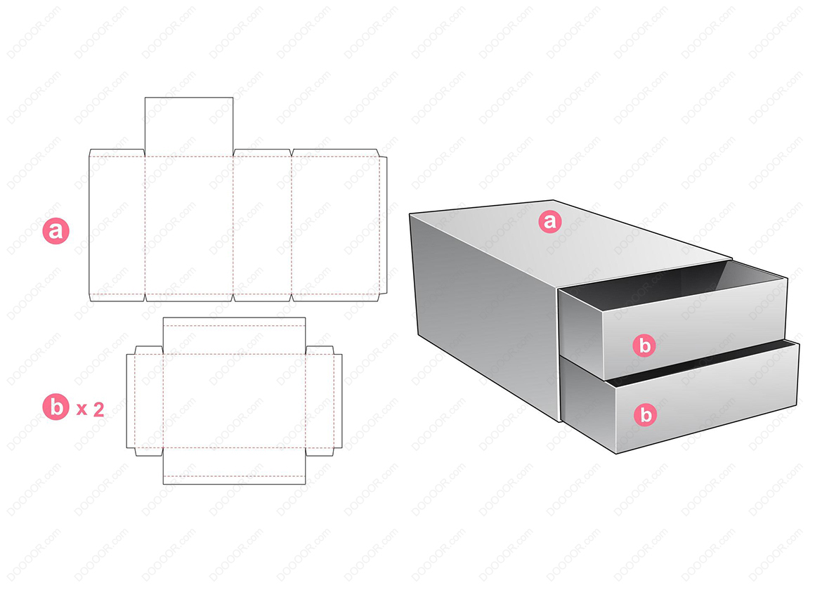 01299_2个抽屉盒立体展示平面展开图装配图矢量素材-DOOOOR.com.jpg