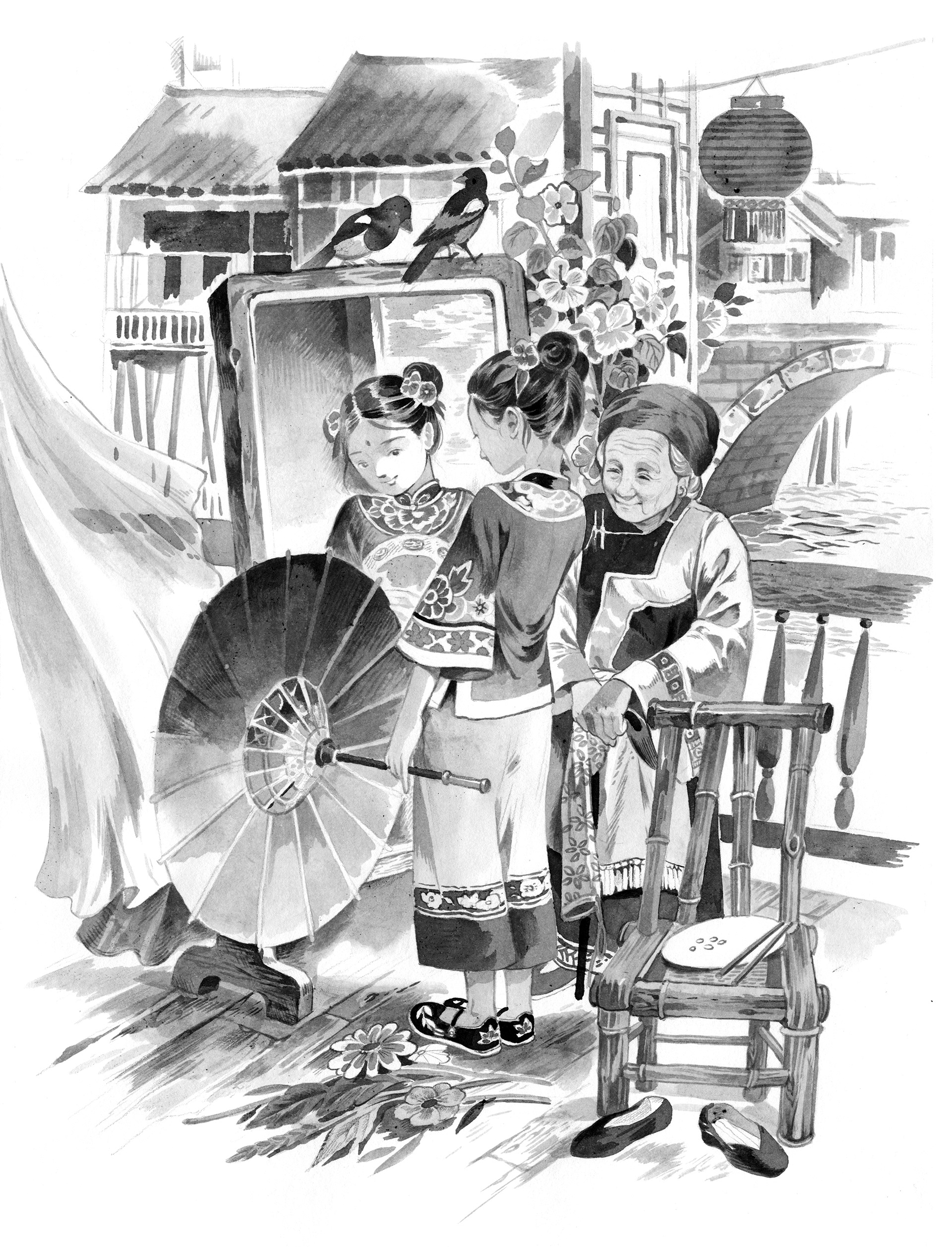 黑白书艺术画插图水彩画-01.jpg