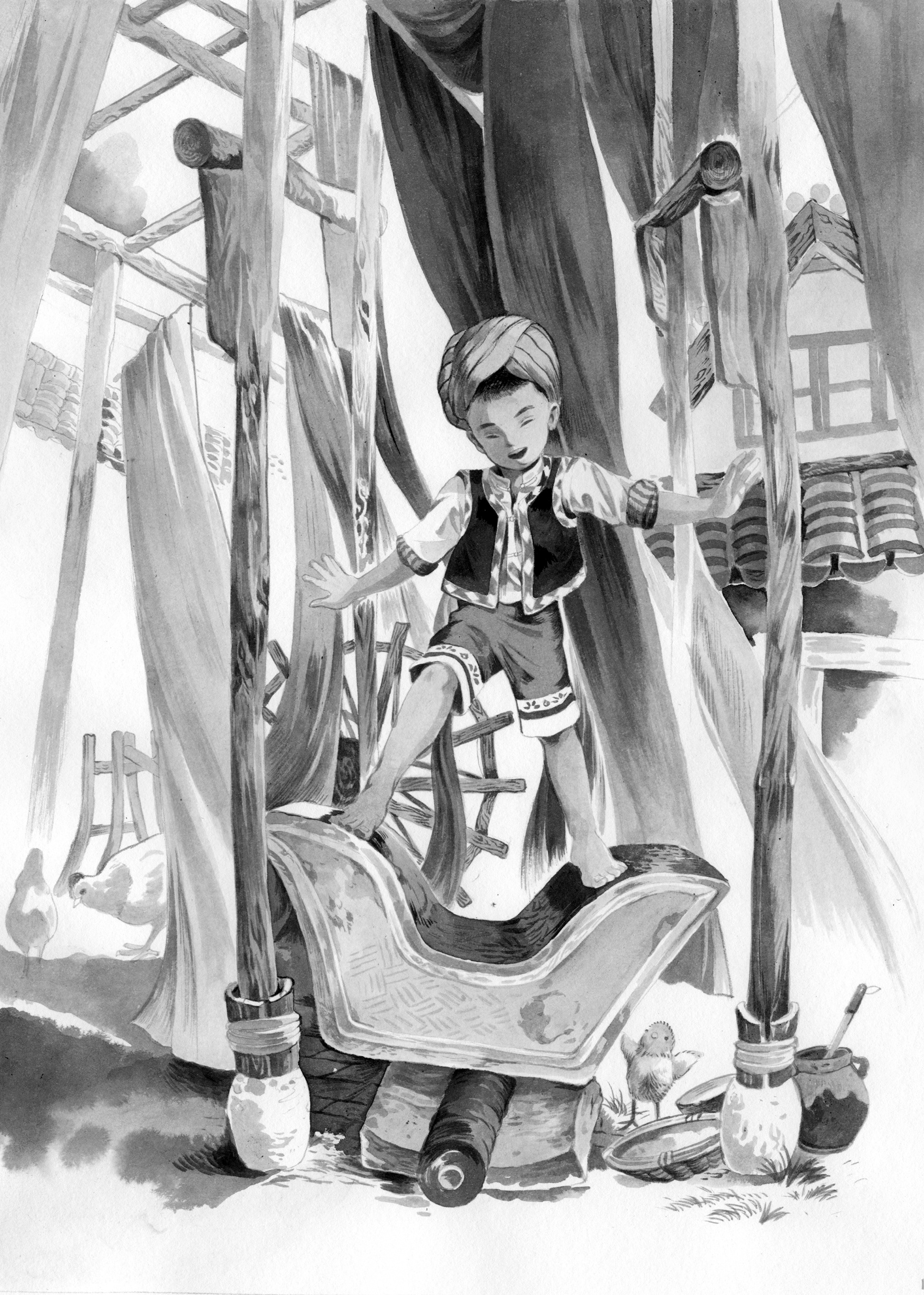 黑白书艺术画插图水彩画-05.jpg