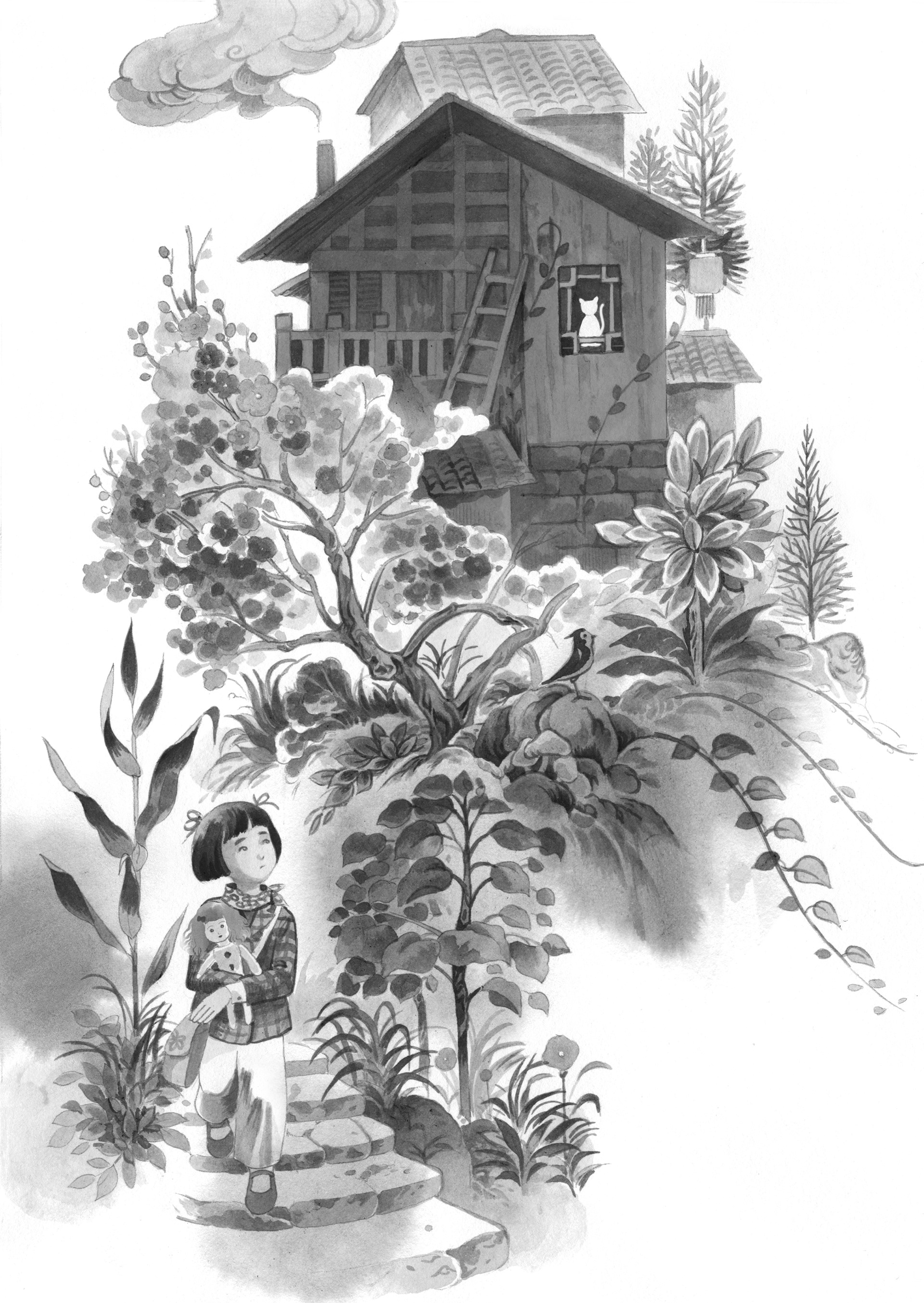 黑白书艺术画插图水彩画-08.jpg