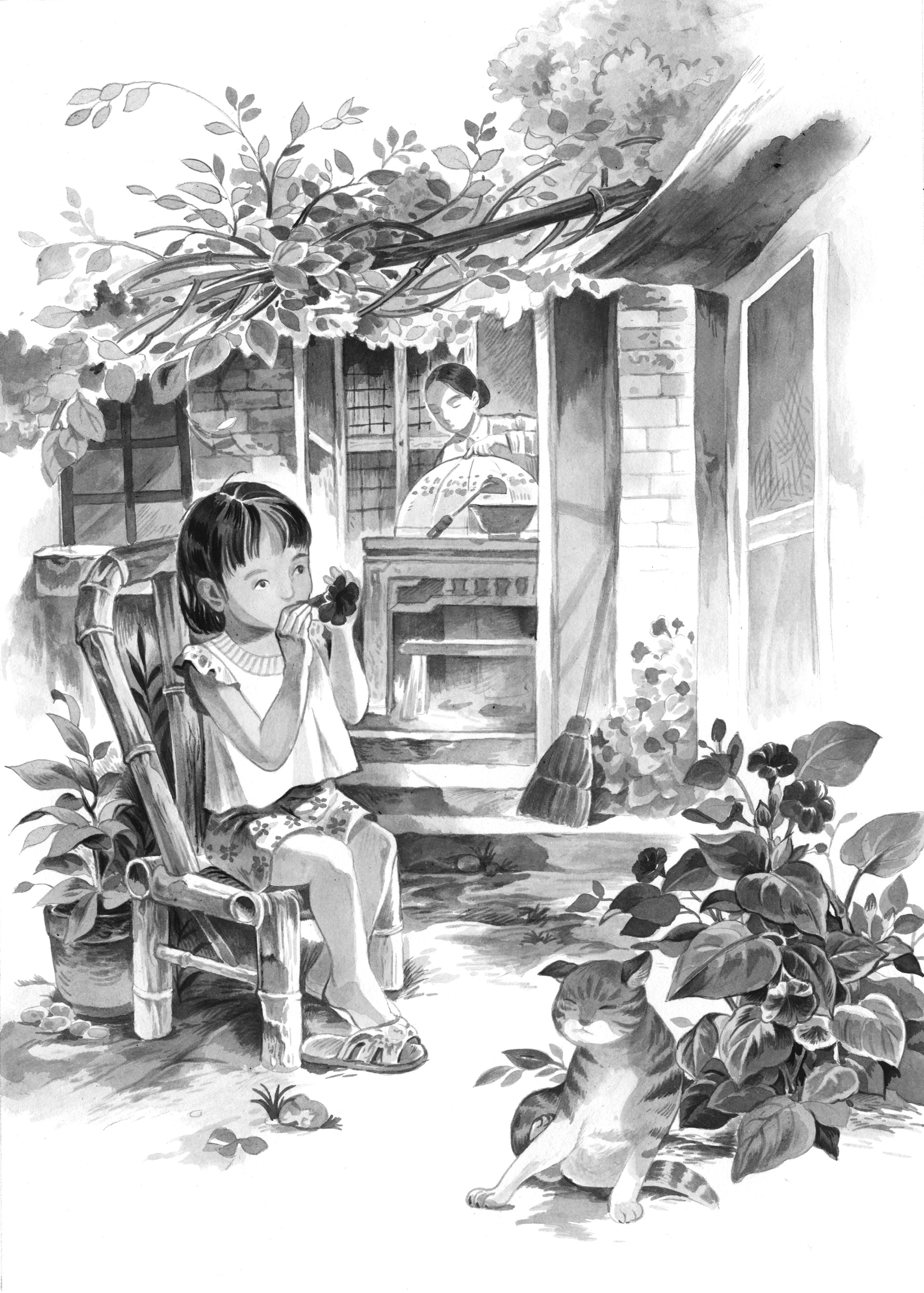 黑白书艺术画插图水彩画-09.jpg