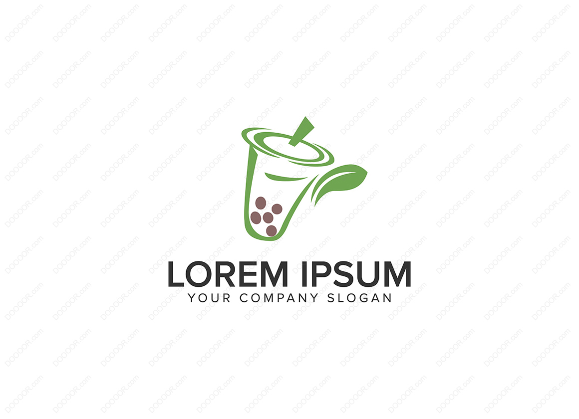 01012_绿色饮料徽标LOGO设计概念模板完全可编辑的矢量.jpg