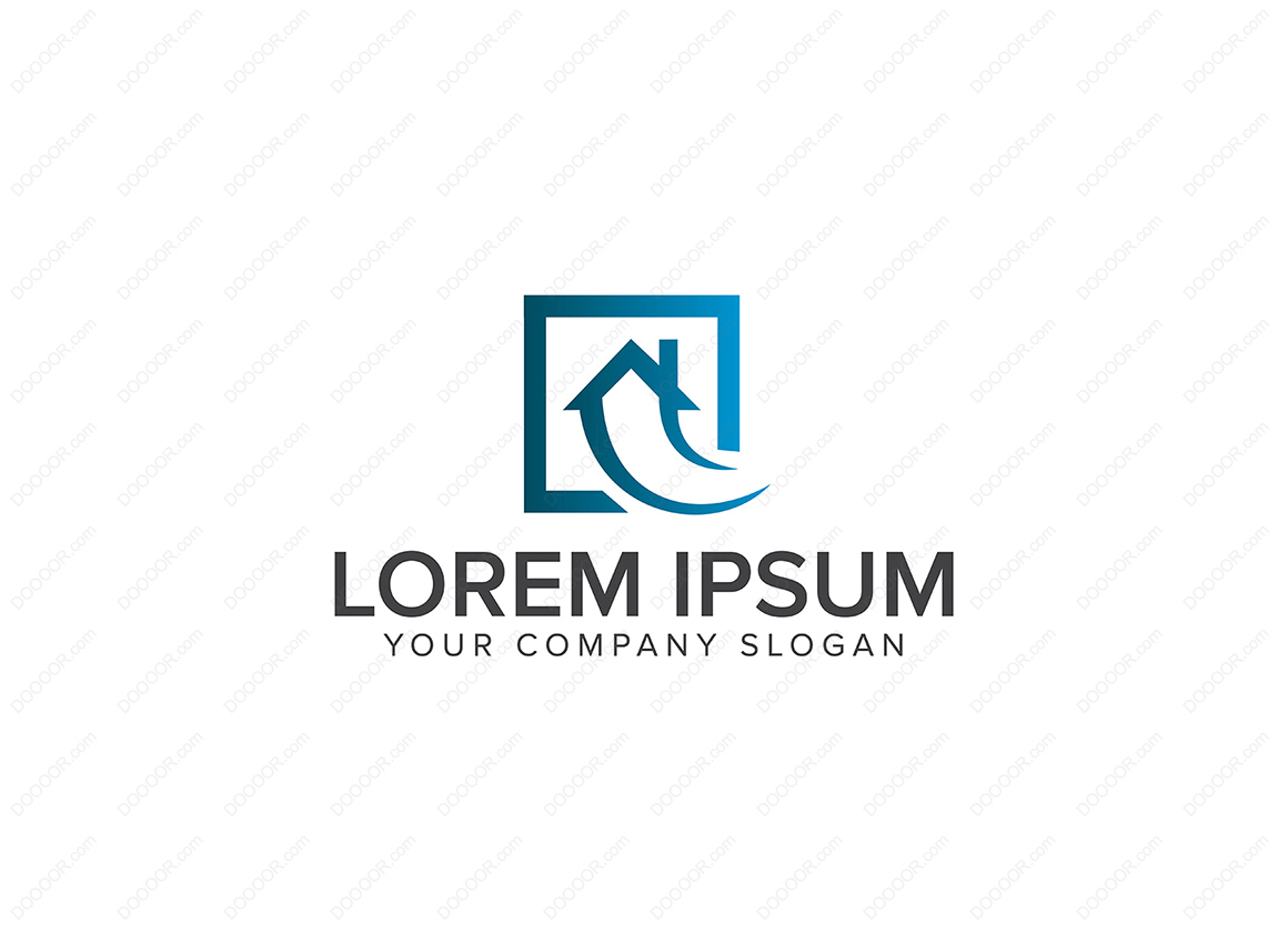 01069_房地产的标志建筑标志设计理念LOGO设计.jpg