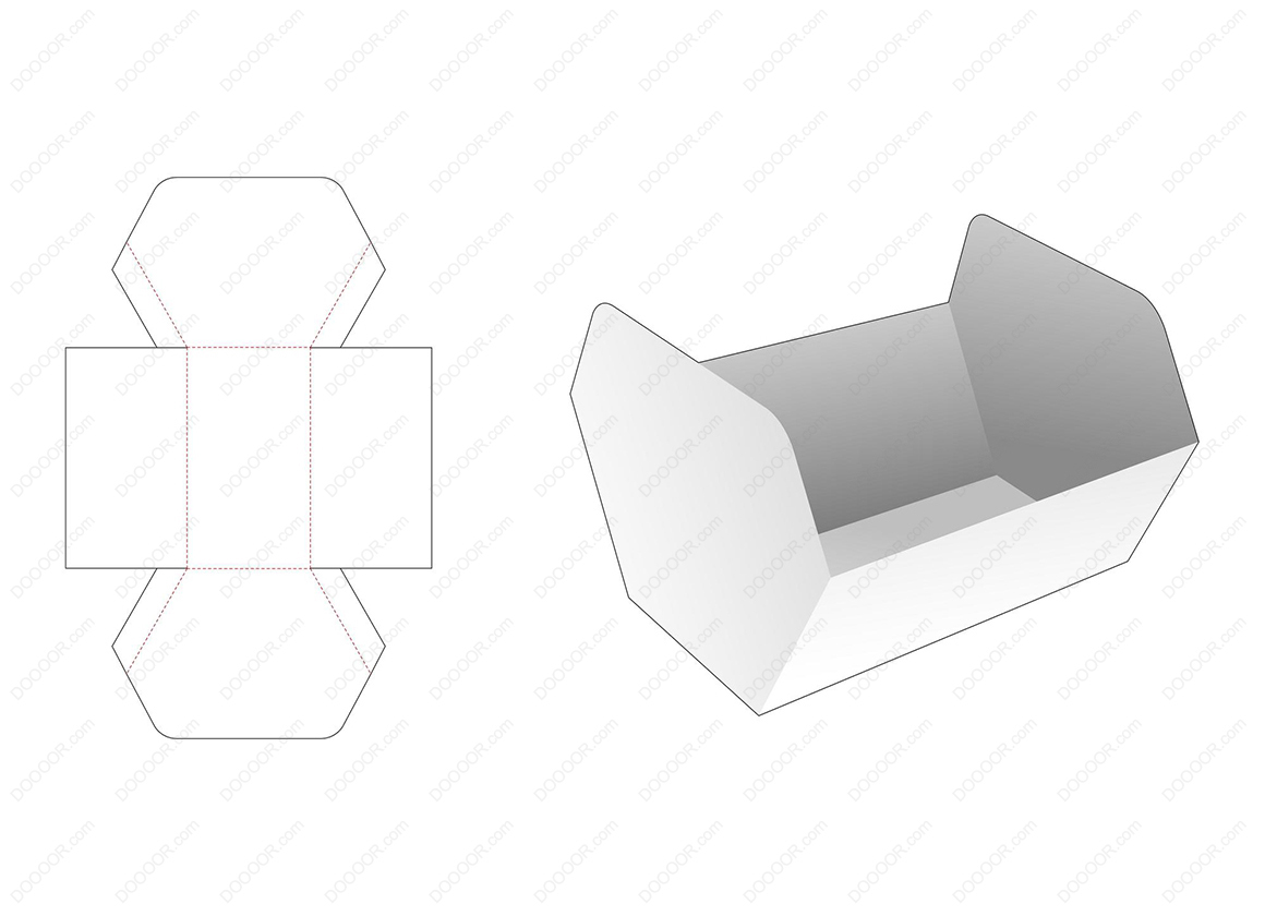 01369_带有盖模切模板的不等六角形托盘小吃零食盒.jpg