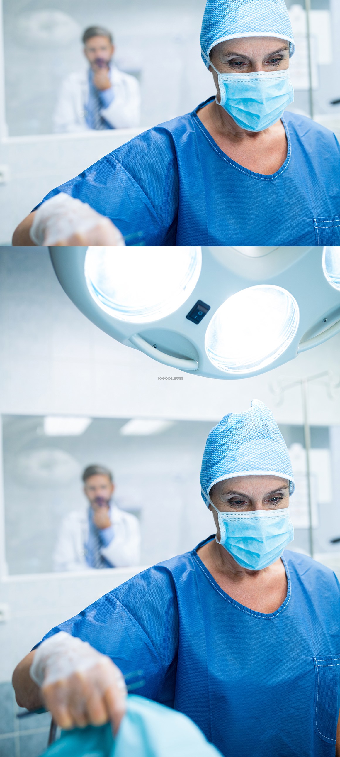 外科医生在手术室给病人做手术照片摄影图片_ID:147005753-Veer图库