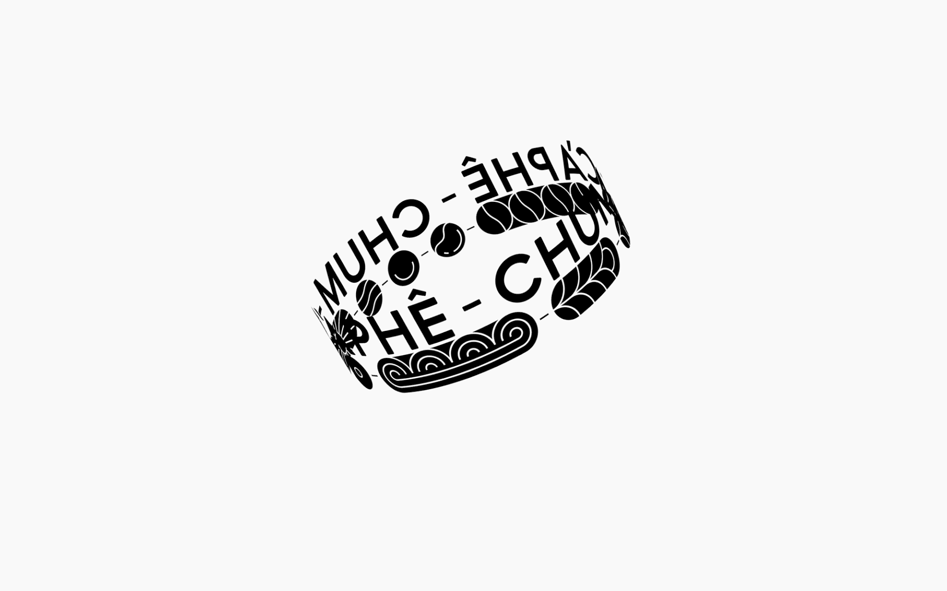 品牌标识、咖啡标志设计、标识包装、TONBI越南视觉标识-09.gif