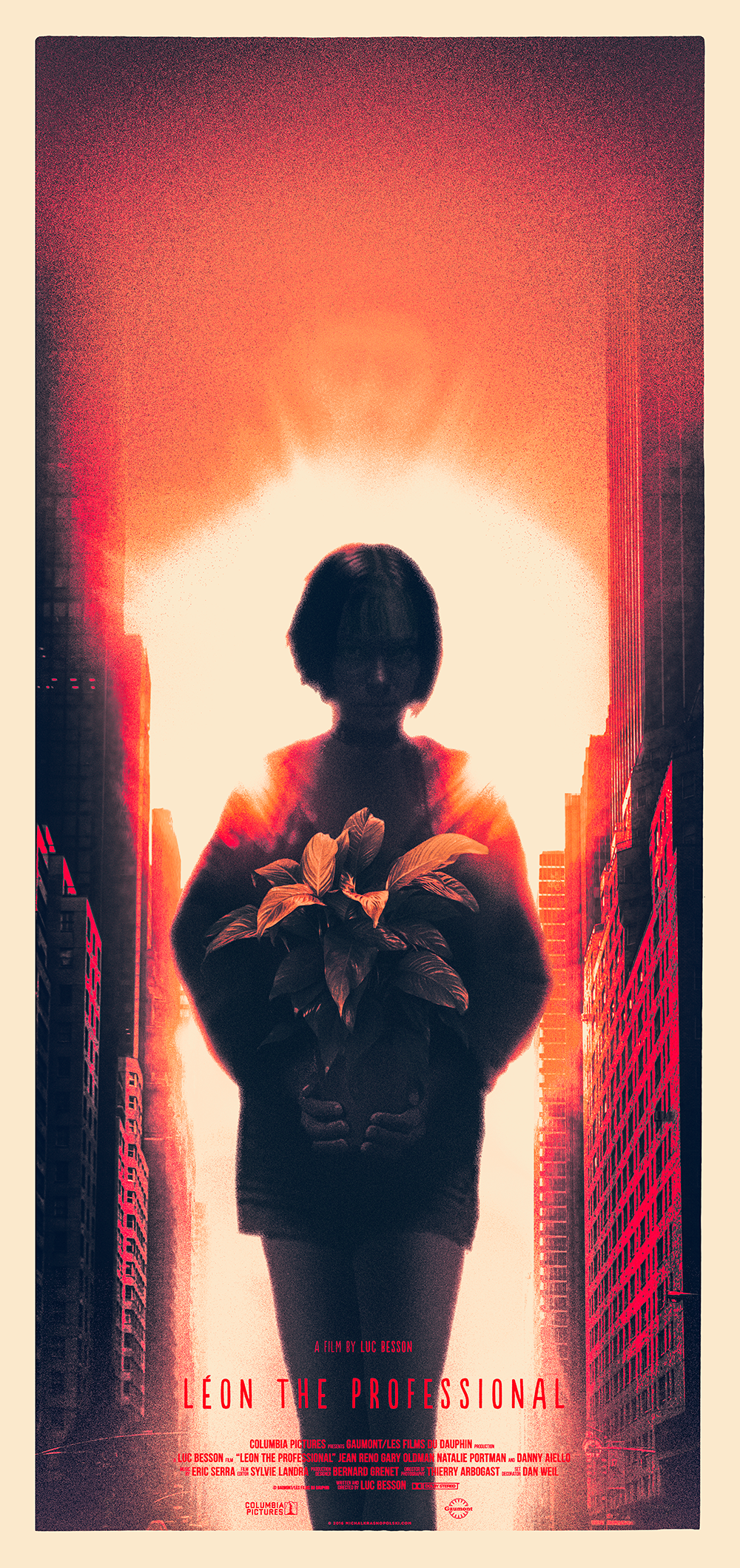 poster movie luc besson Leon Jean Reno natalie portman Cinema movie po.png