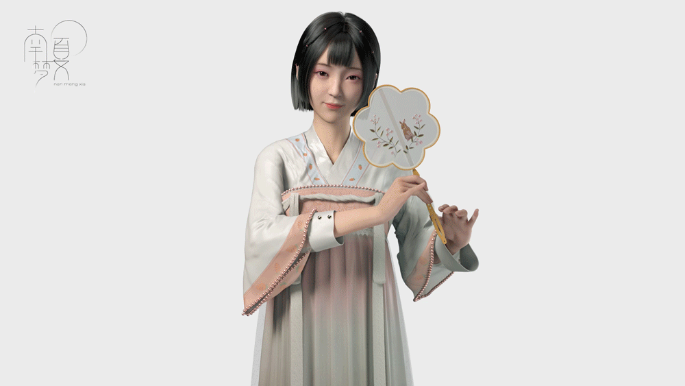 次世作品：超写实国风虚拟KOL-南梦夏-1.gif