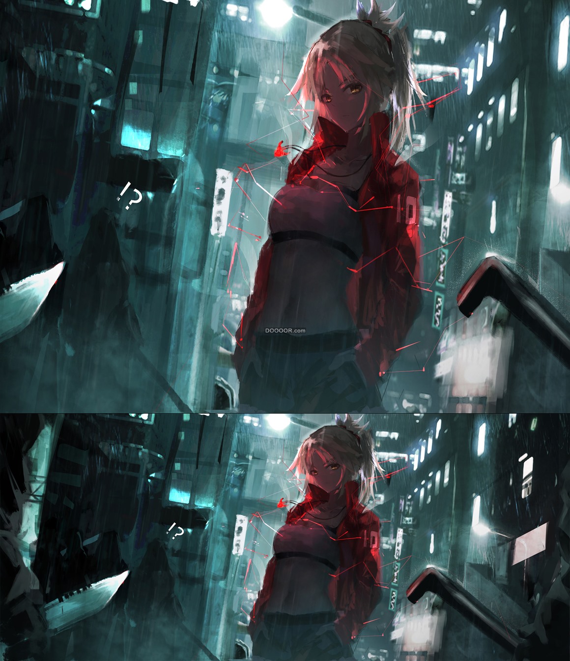 BZ_00181_命运系列动漫女孩金发女郎红色运动服.jpg