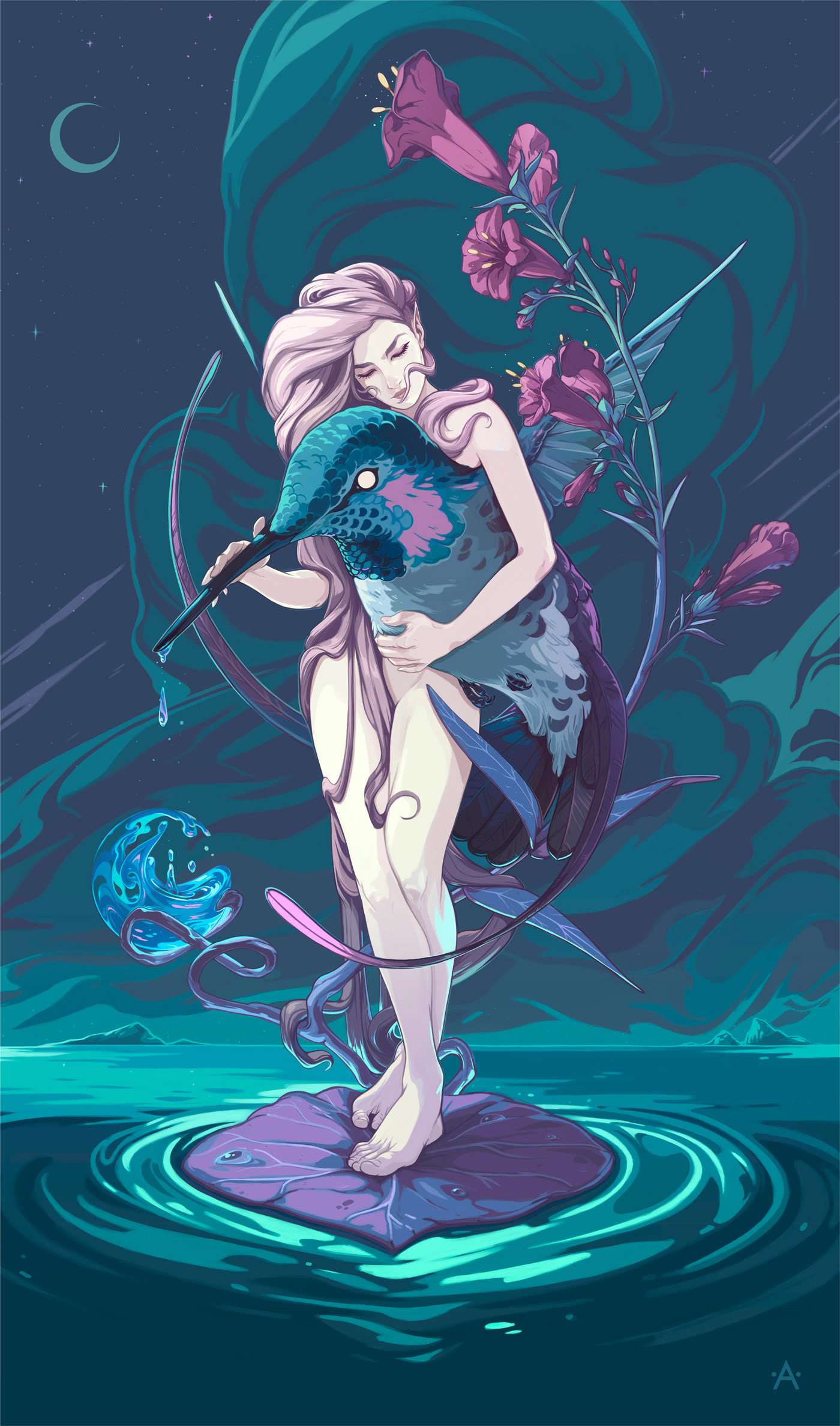 富有神秘色彩的插画 美国-Alex Dos Diaz [26P] (14).jpg
